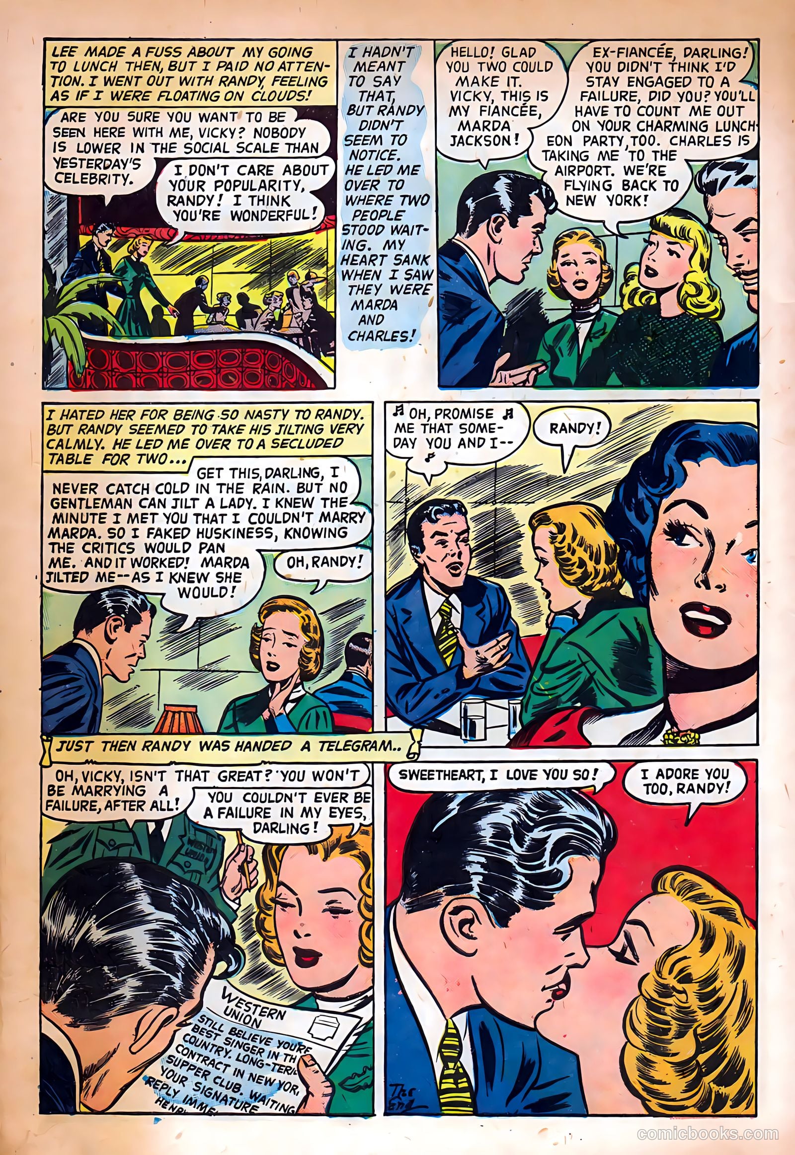 All Romances #4 (1950) — page 50 of 52