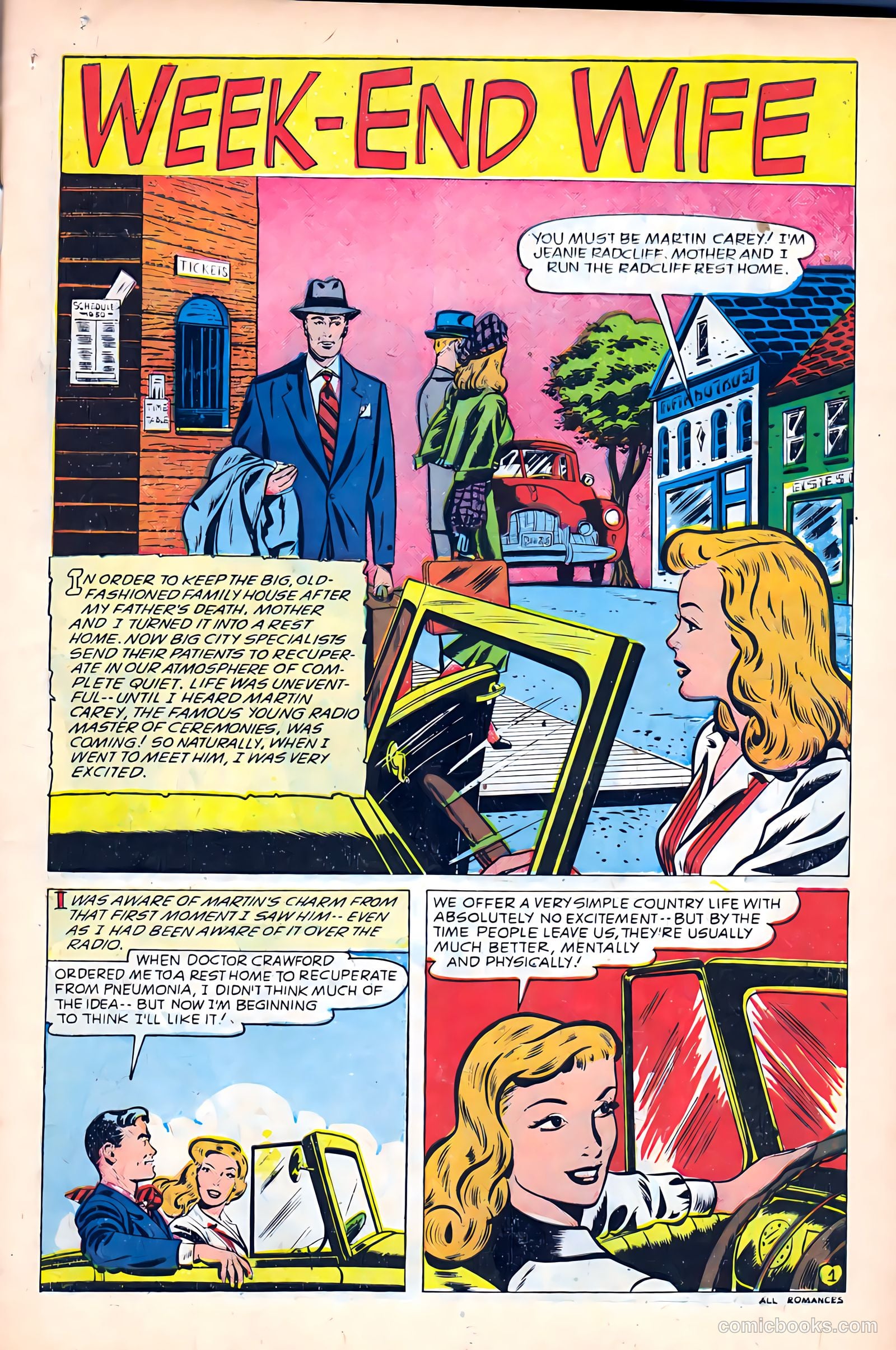 All Romances #6 (1950) — page 3 of 36
