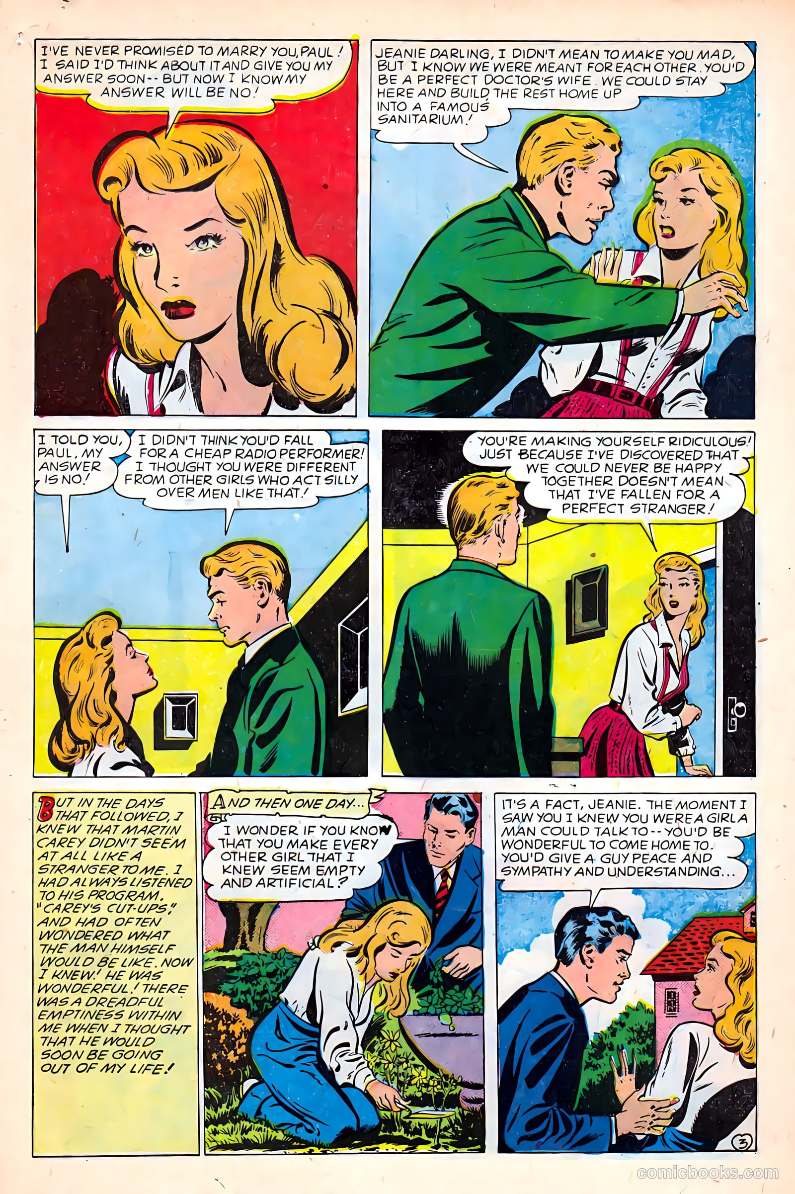 All Romances #6 (1950) — page 5 of 36