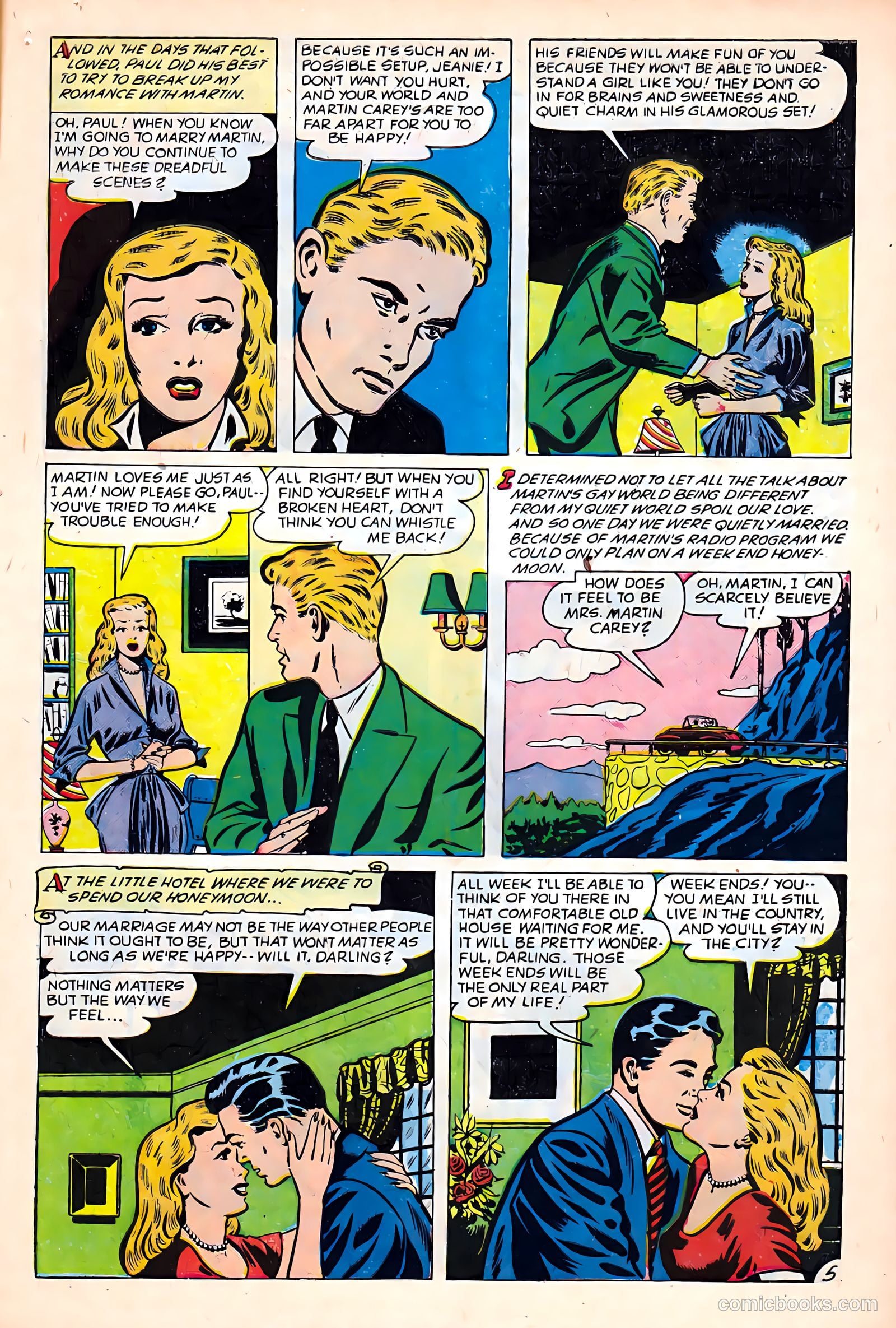 All Romances #6 (1950) — page 7 of 36