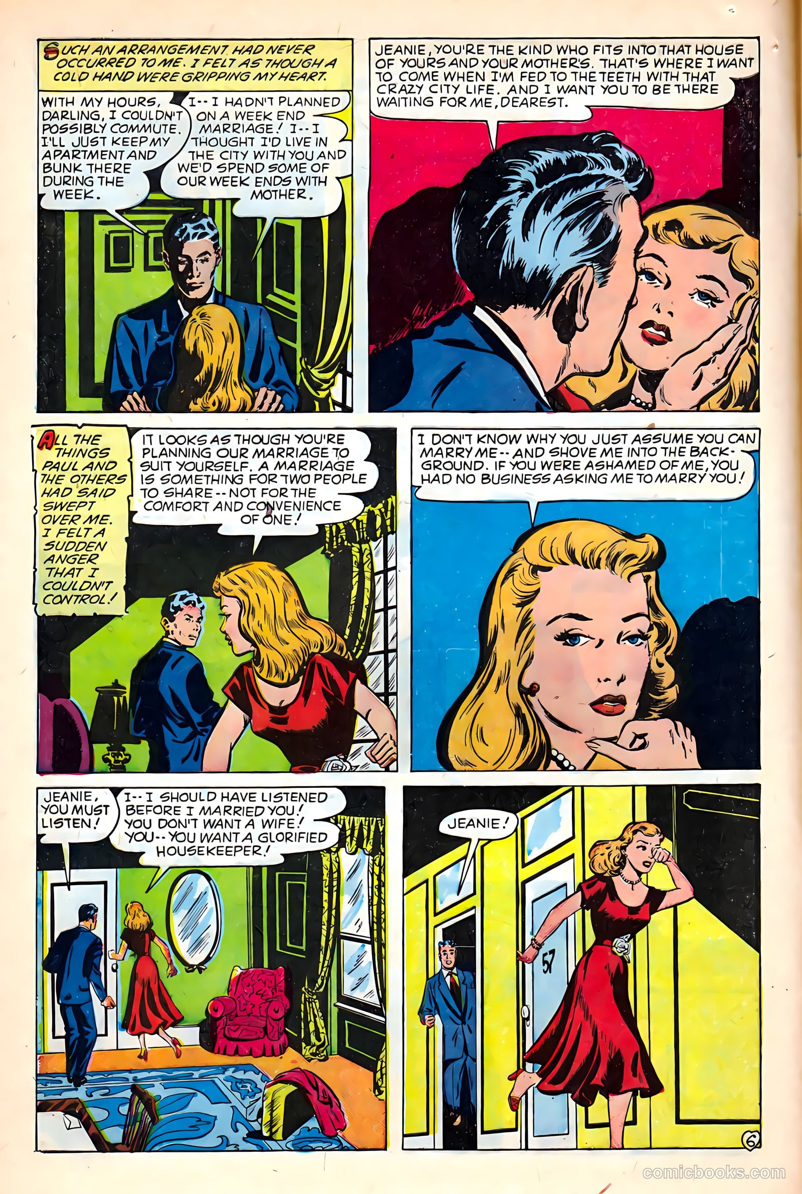 All Romances #6 (1950) — page 8 of 36