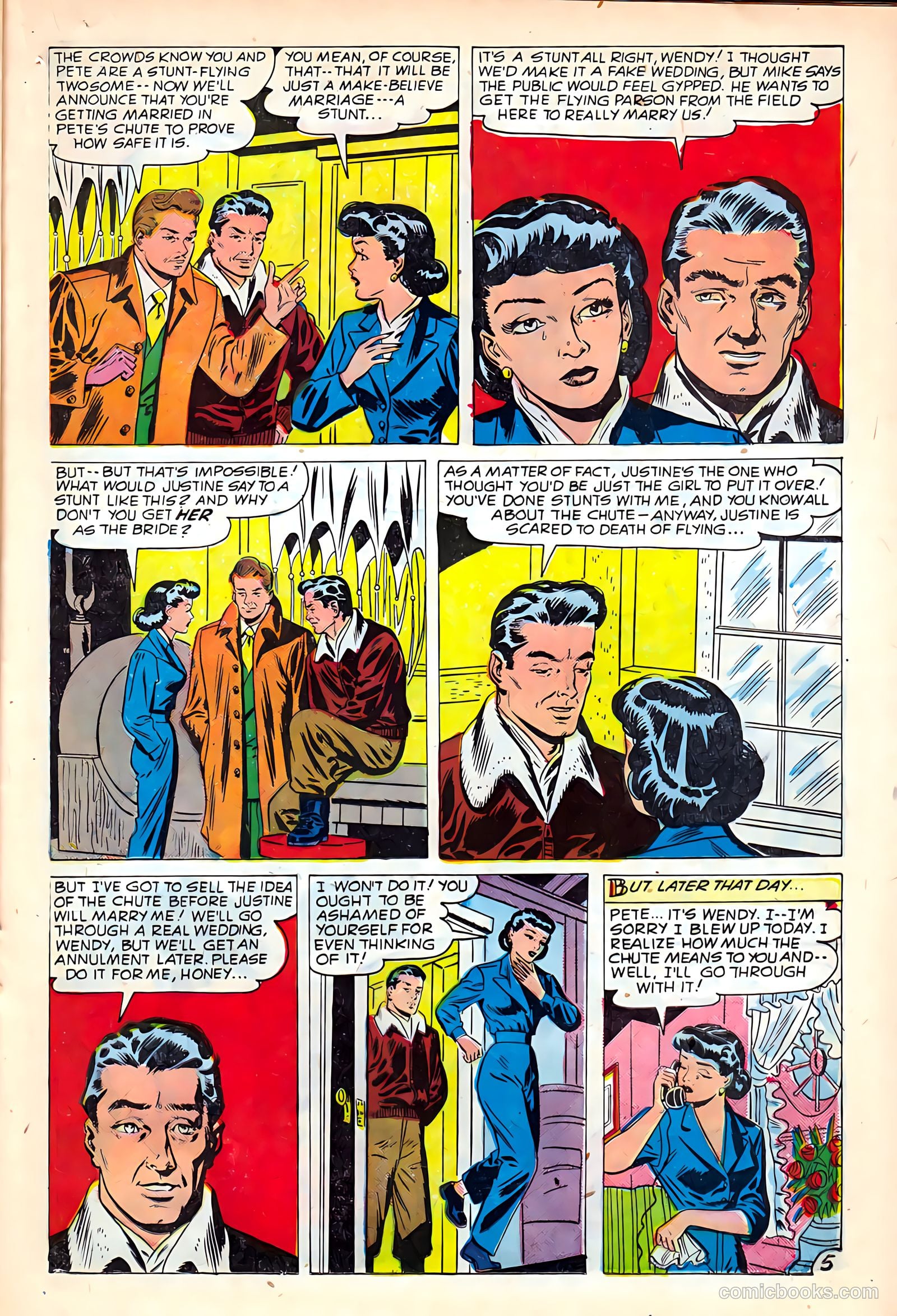 All Romances #6 (1950) — page 21 of 36