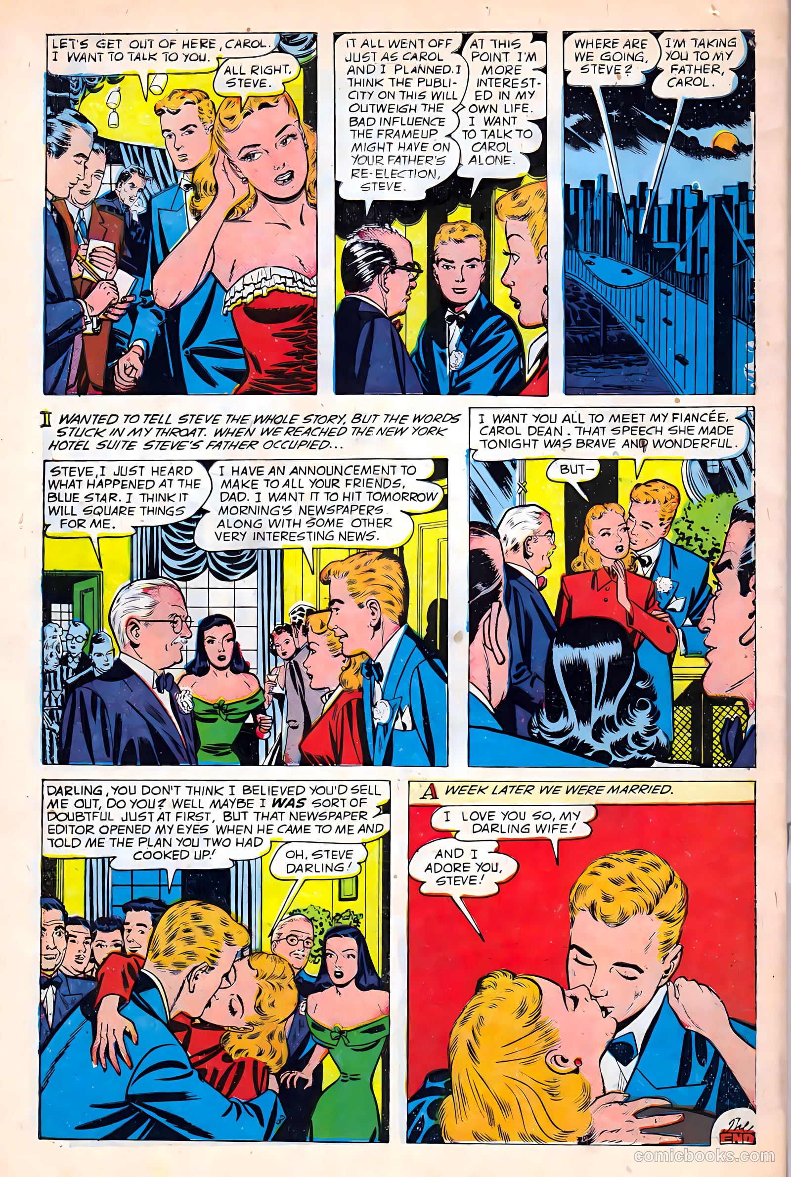 All Romances #6 (1950) — page 34 of 36