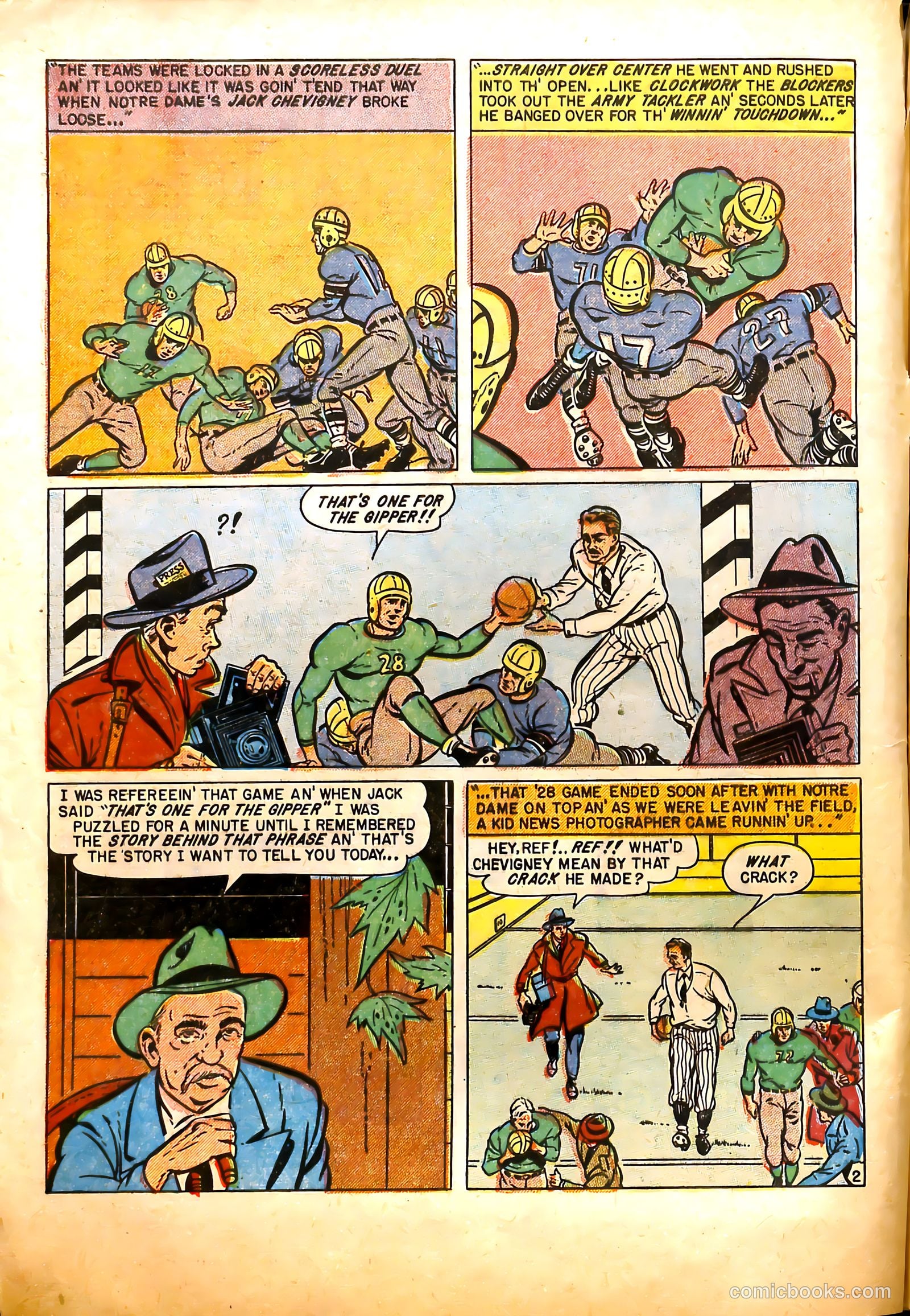 All Sports Comics #2 (1948) — page 4 of 52