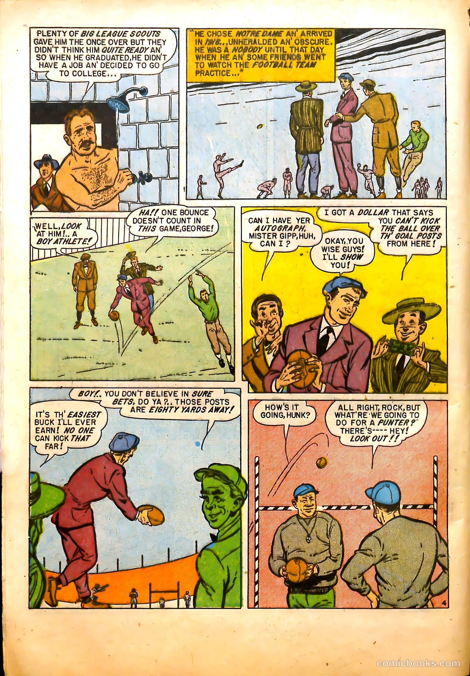 All Sports Comics #2 (1948) — page 6 of 52