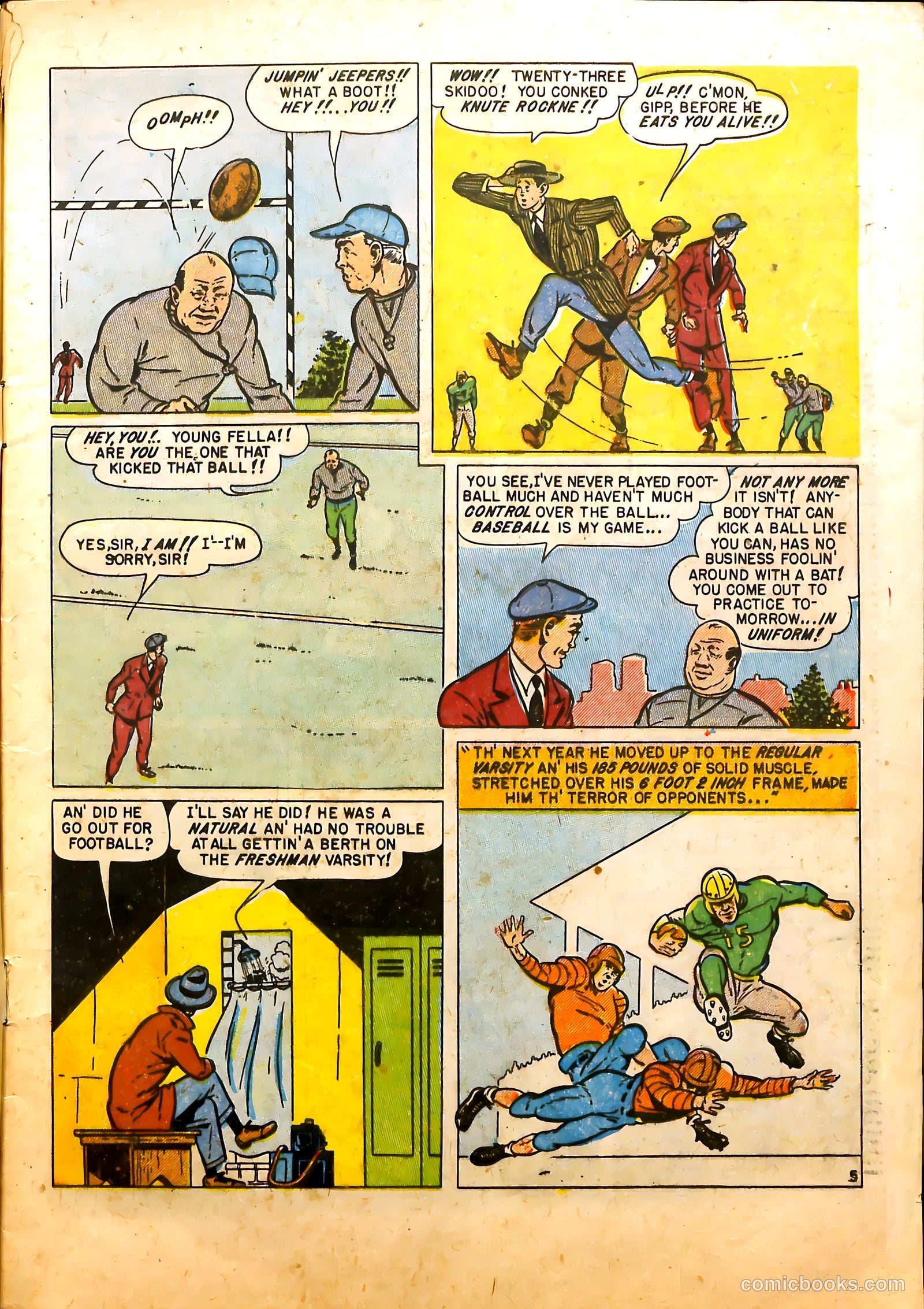 All Sports Comics #2 (1948) — page 7 of 52