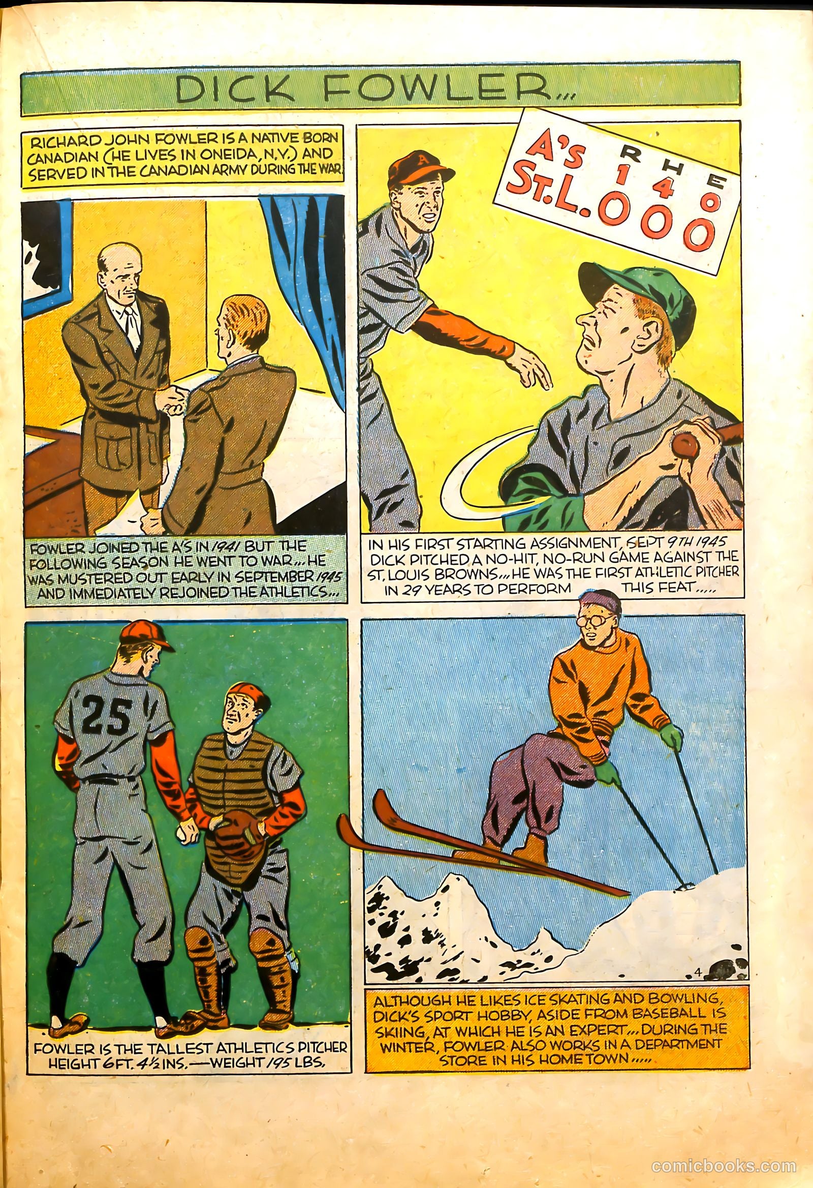 All Sports Comics #2 (1948) — page 29 of 52