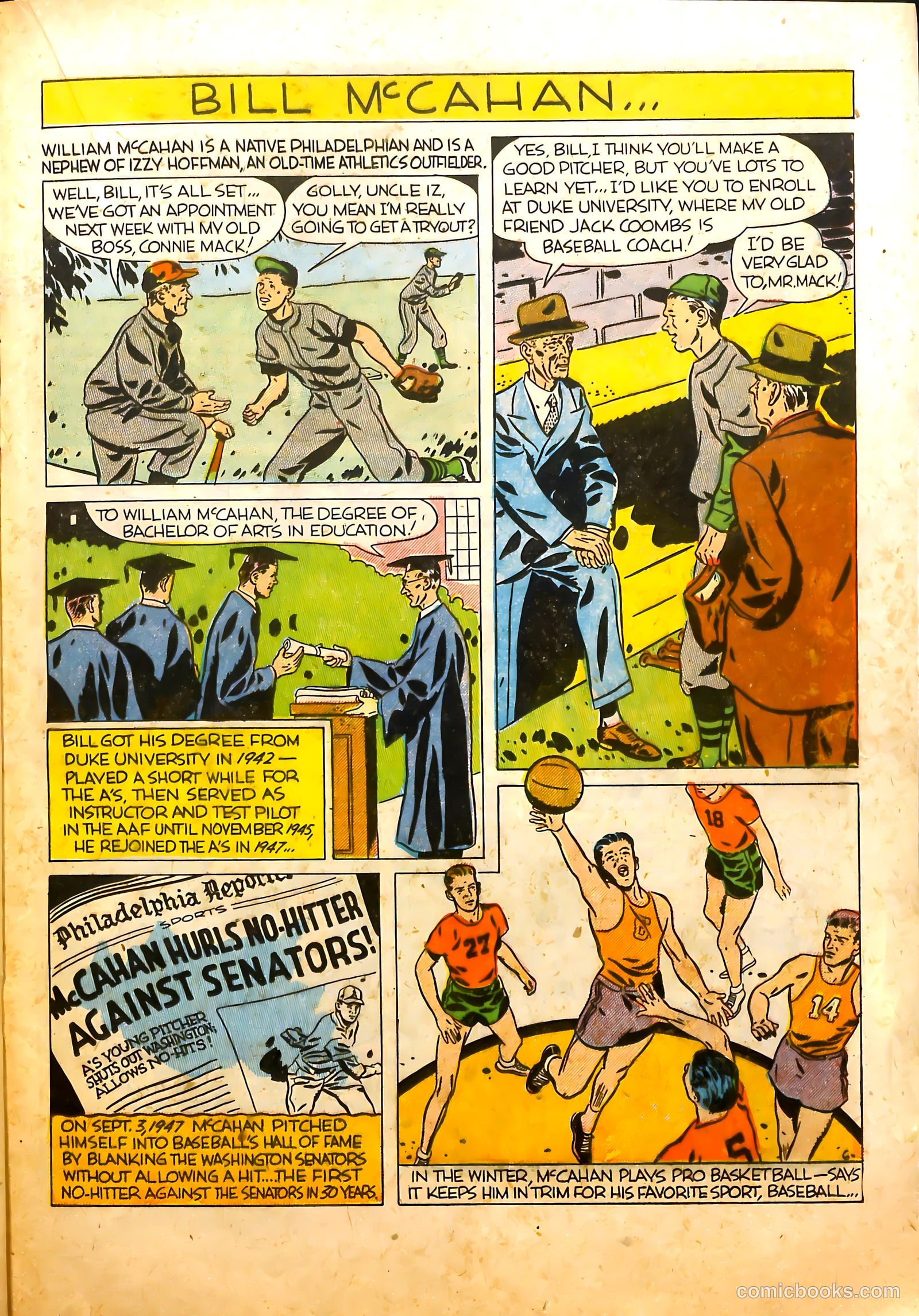 All Sports Comics #2 (1948) — page 31 of 52