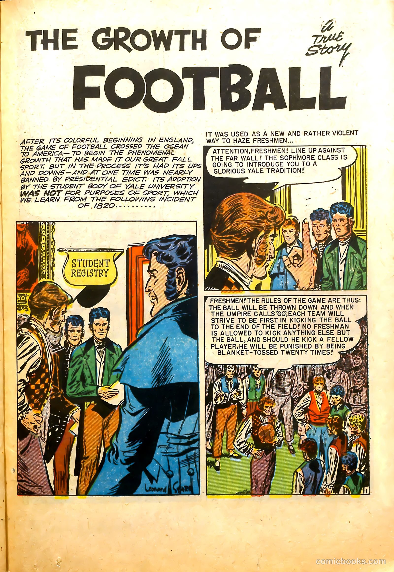 All Sports Comics #2 (1948) — page 35 of 52
