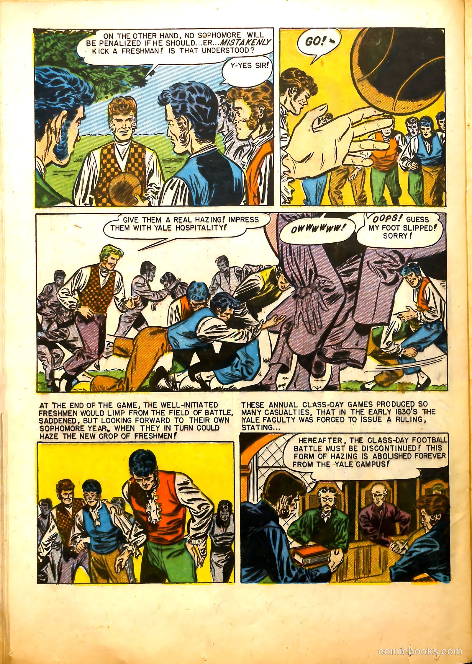 All Sports Comics #2 (1948) — page 36 of 52