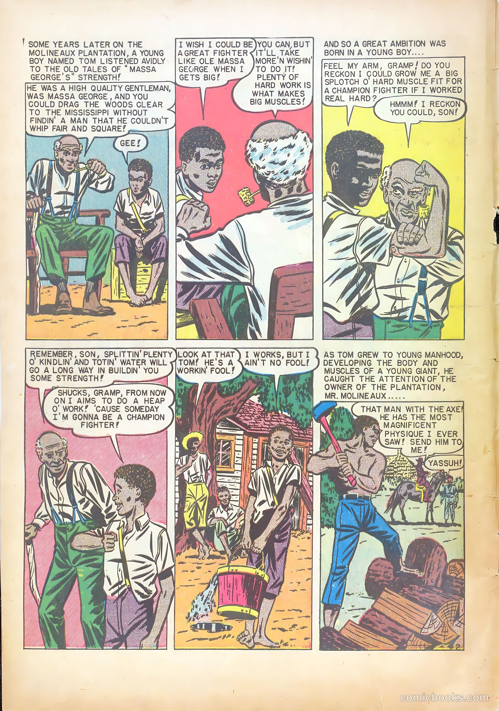 All Sports Comics #3 (1949) — page 4 of 52