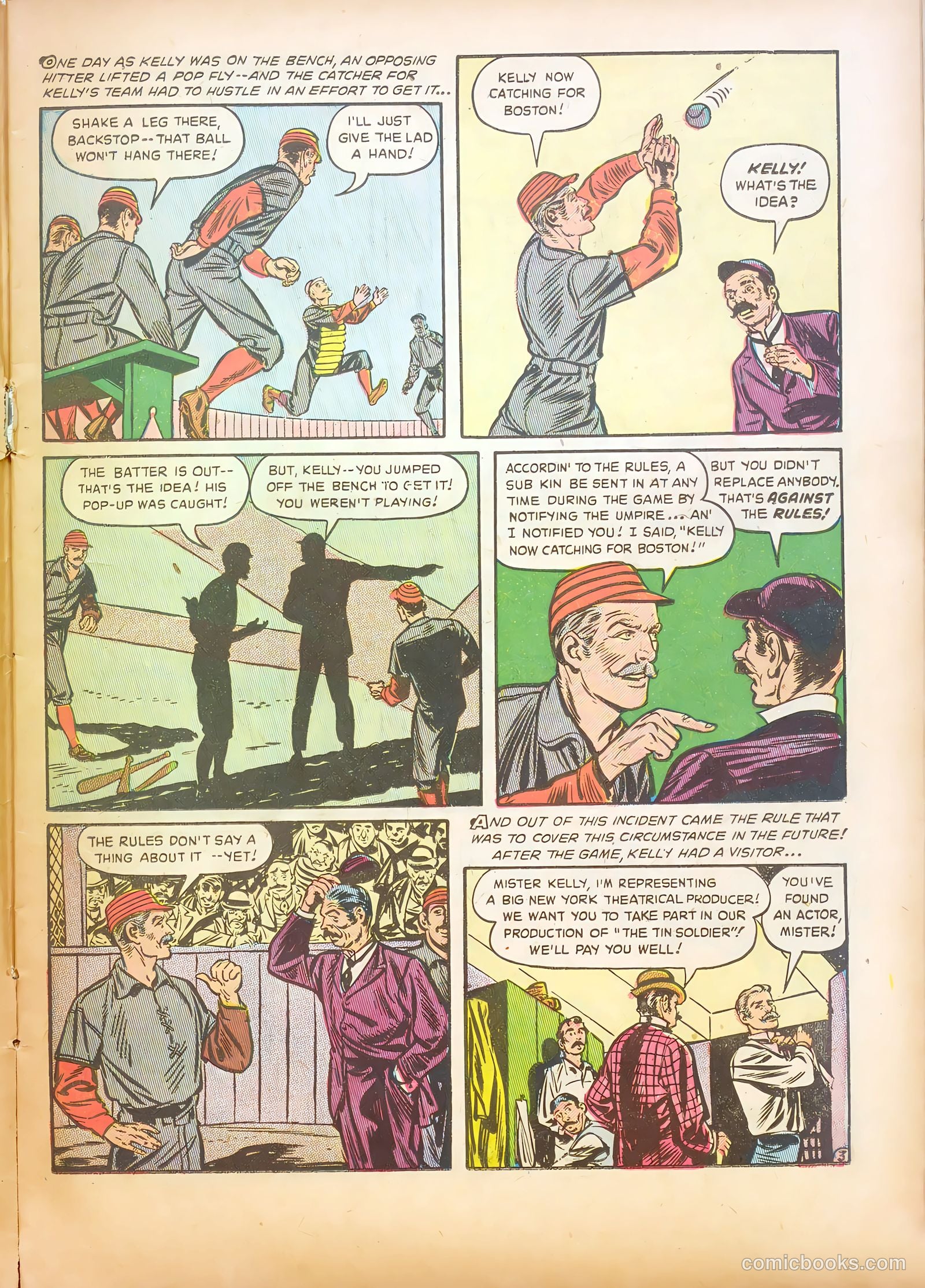 All Sports Comics #3 (1949) — page 15 of 52