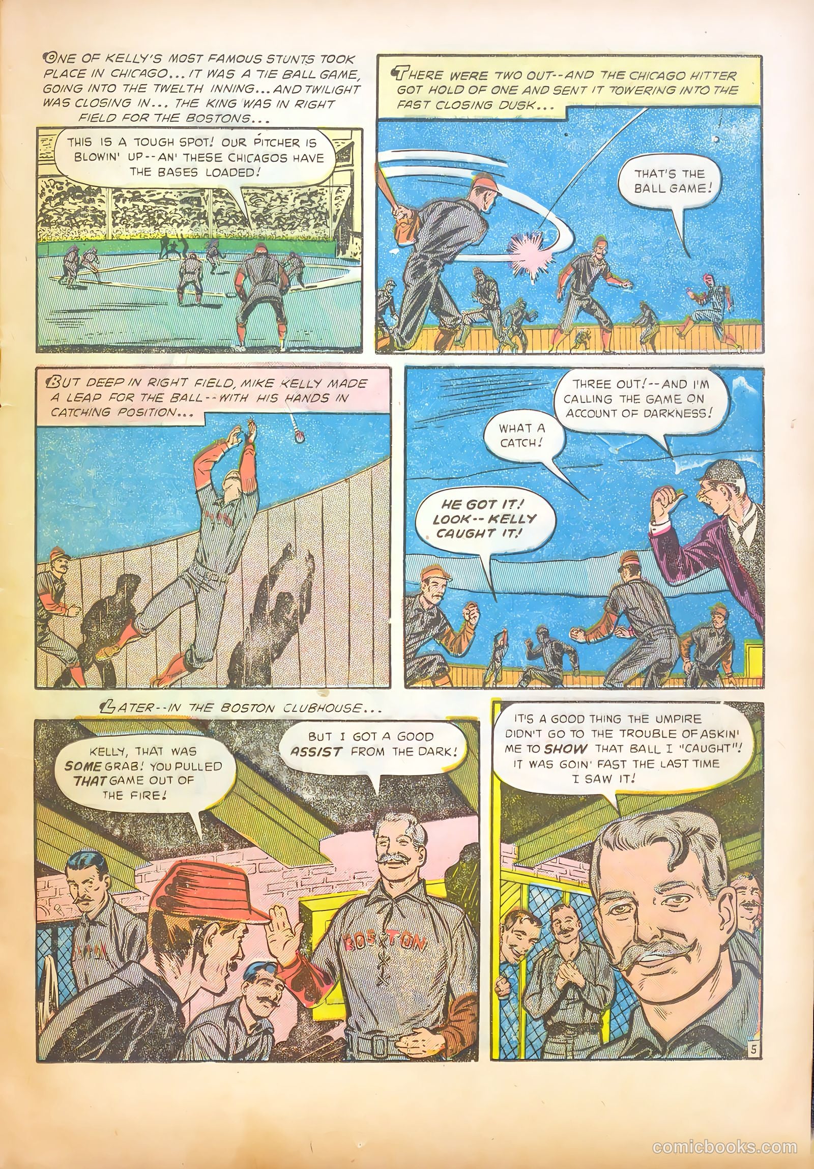 All Sports Comics #3 (1949) — page 17 of 52