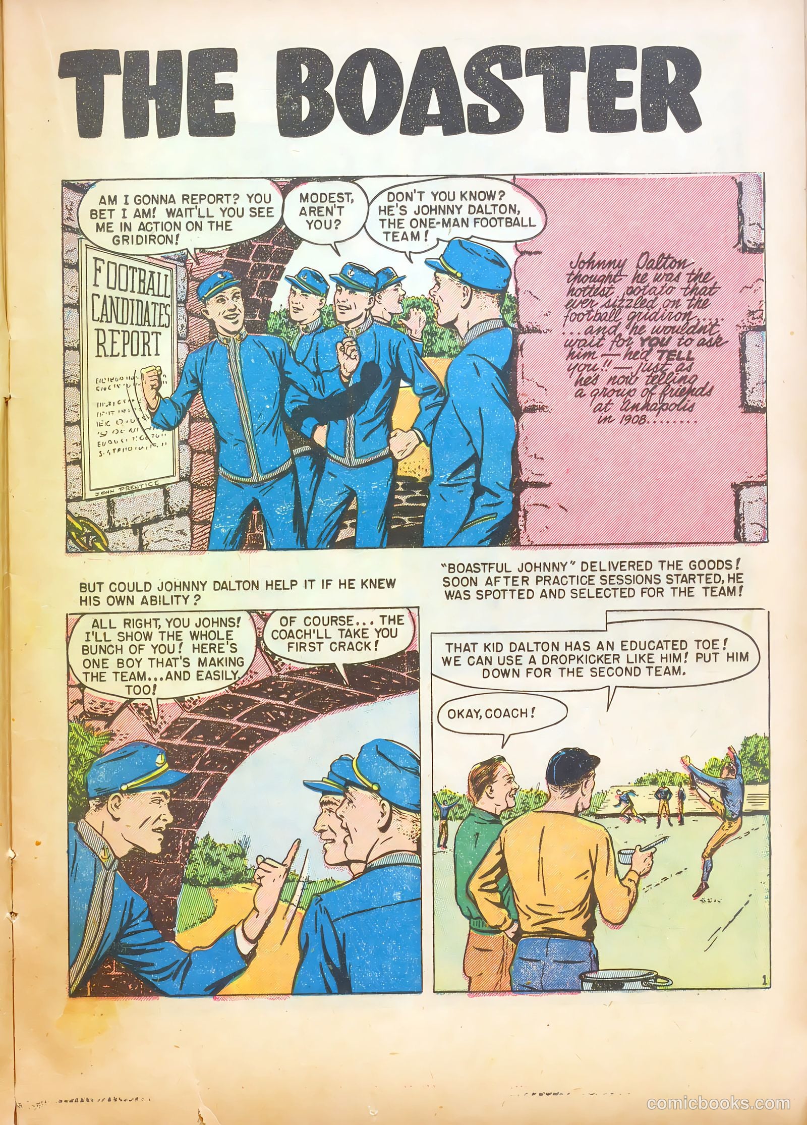 All Sports Comics #3 (1949) — page 19 of 52