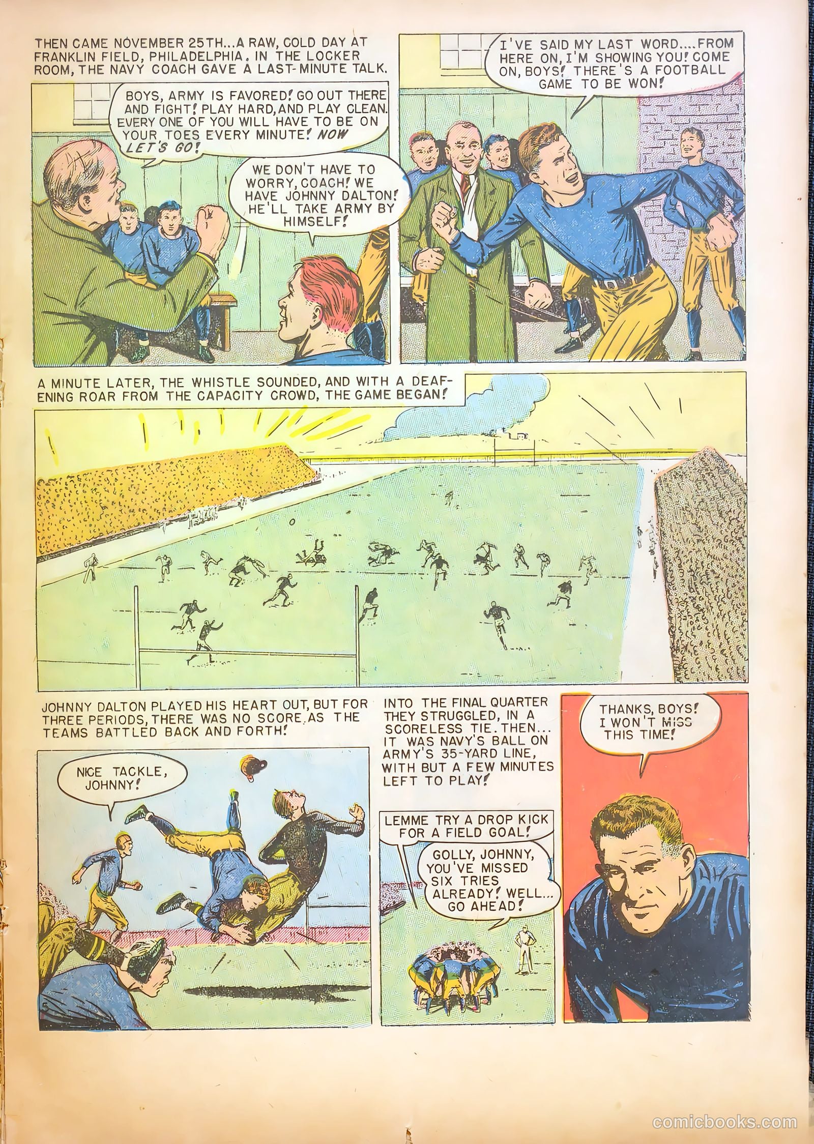 All Sports Comics #3 (1949) — page 23 of 52
