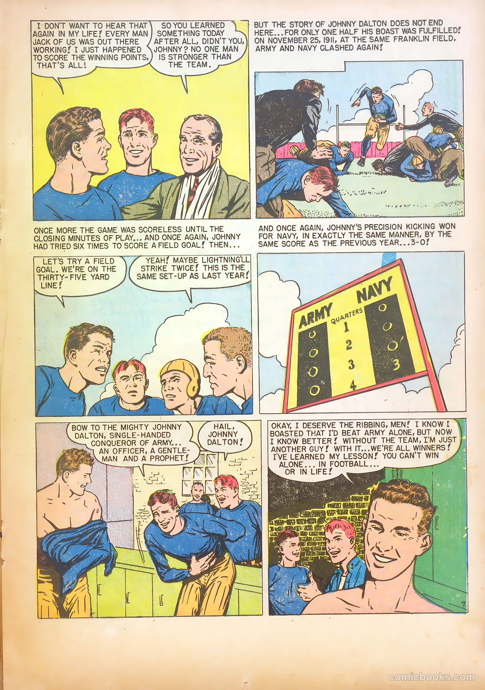 All Sports Comics #3 (1949) — page 25 of 52