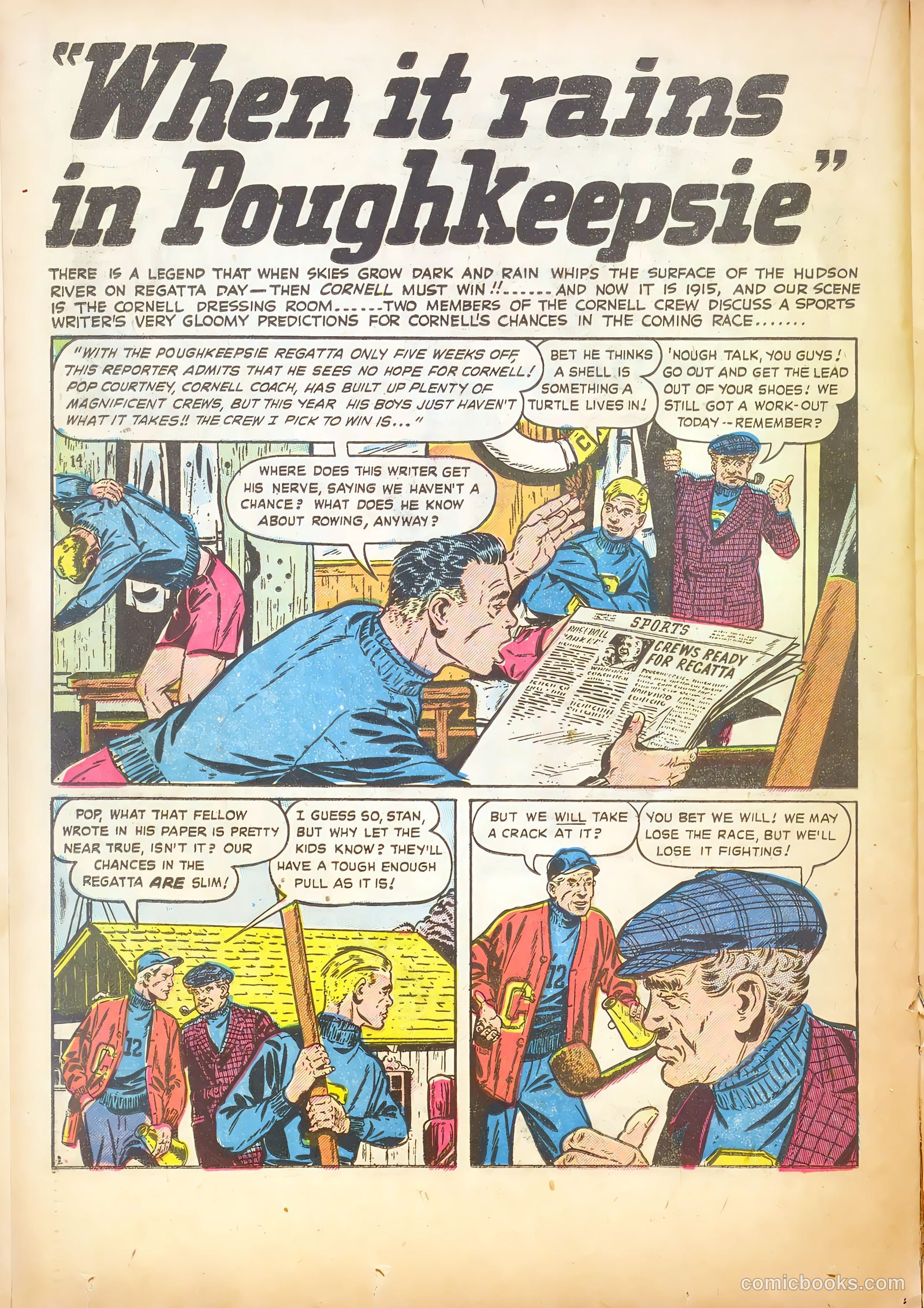 All Sports Comics #3 (1949) — page 32 of 52