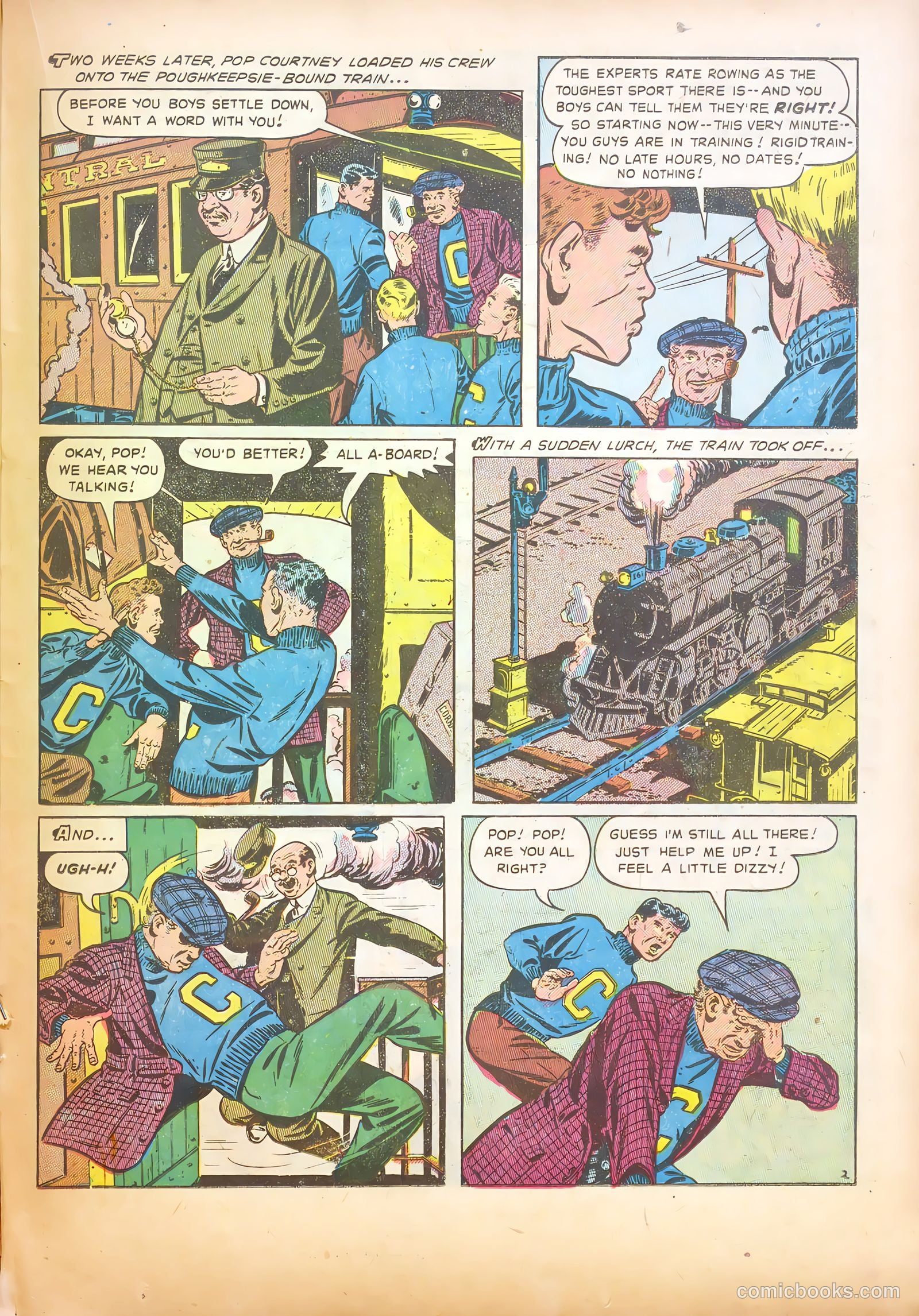 All Sports Comics #3 (1949) — page 33 of 52