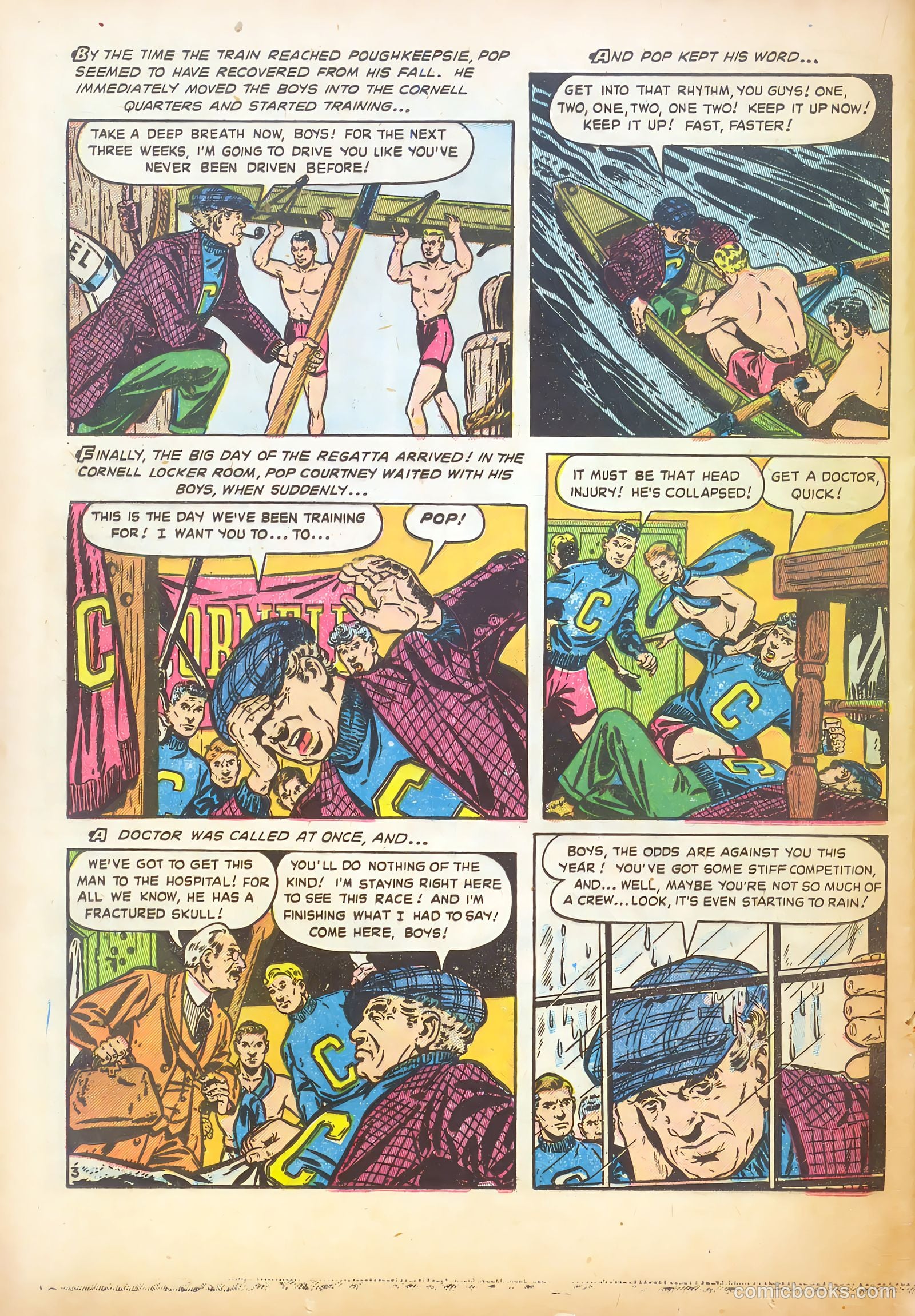 All Sports Comics #3 (1949) — page 34 of 52
