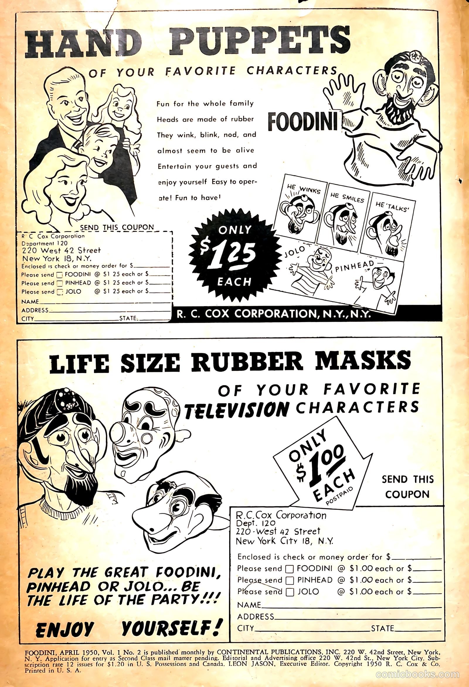 Foodini #2 (1950) — page 2 of 52