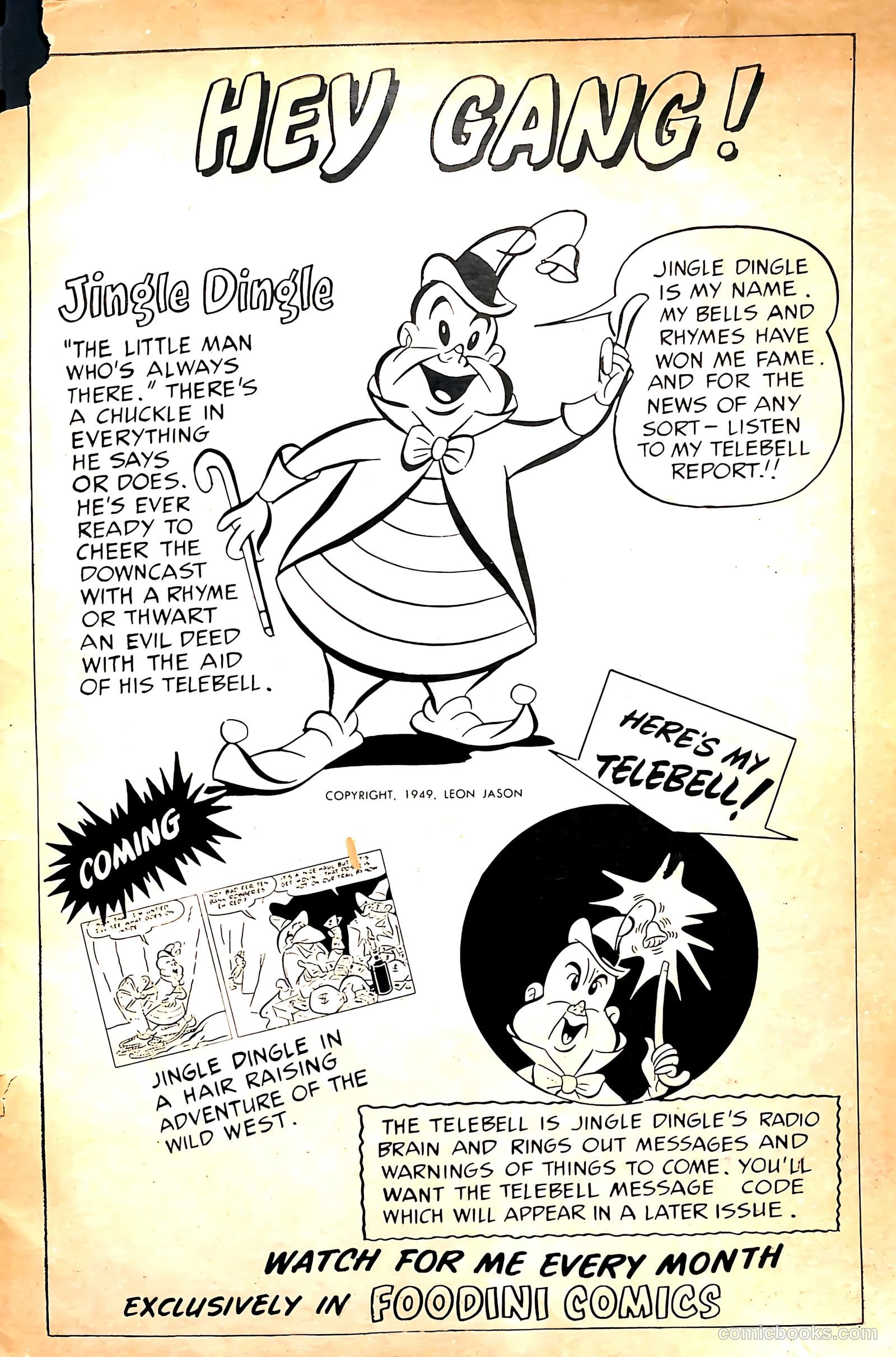 Foodini #2 (1950) — page 51 of 52