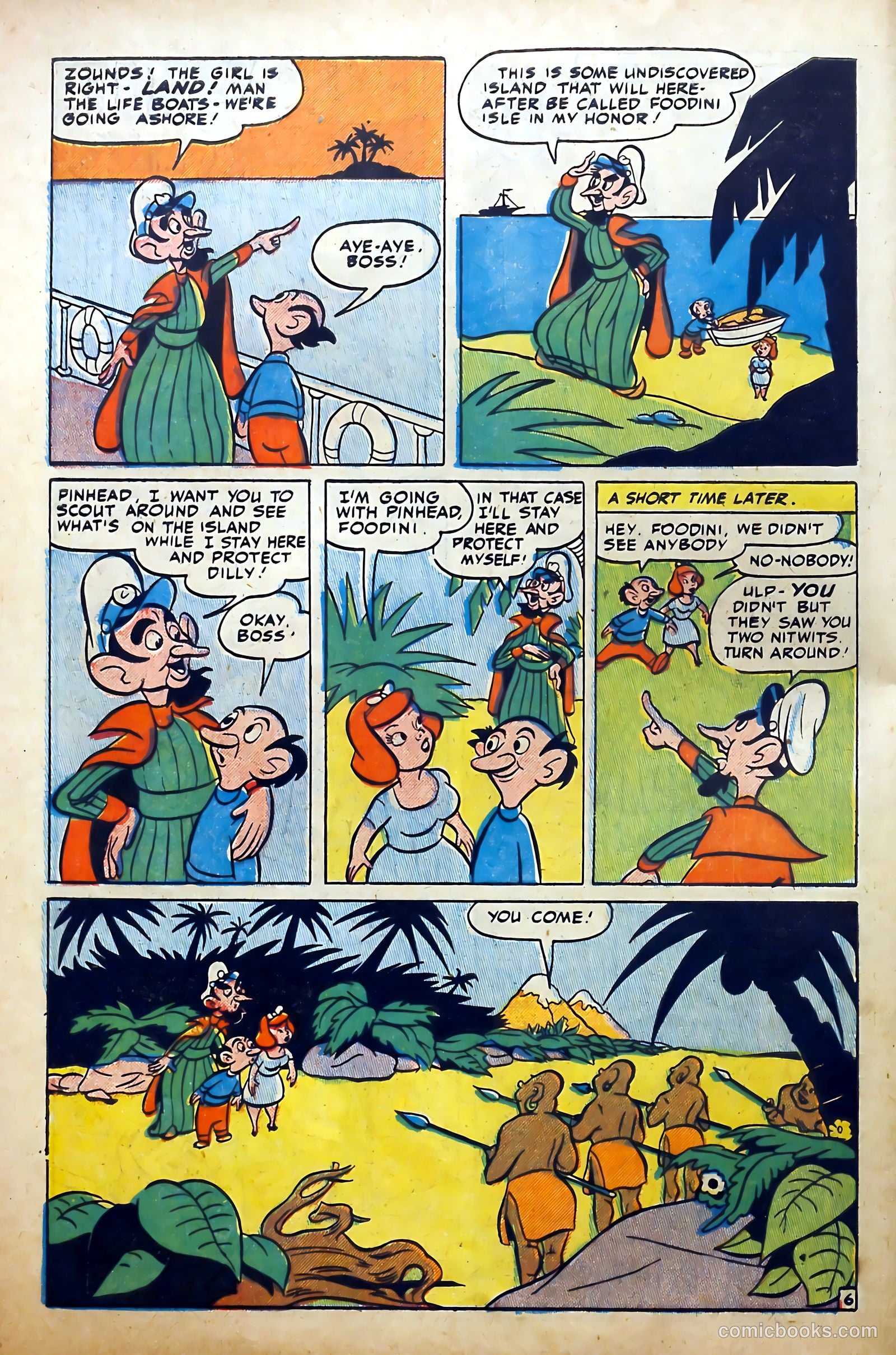 Foodini #3 (1950) — page 8 of 52