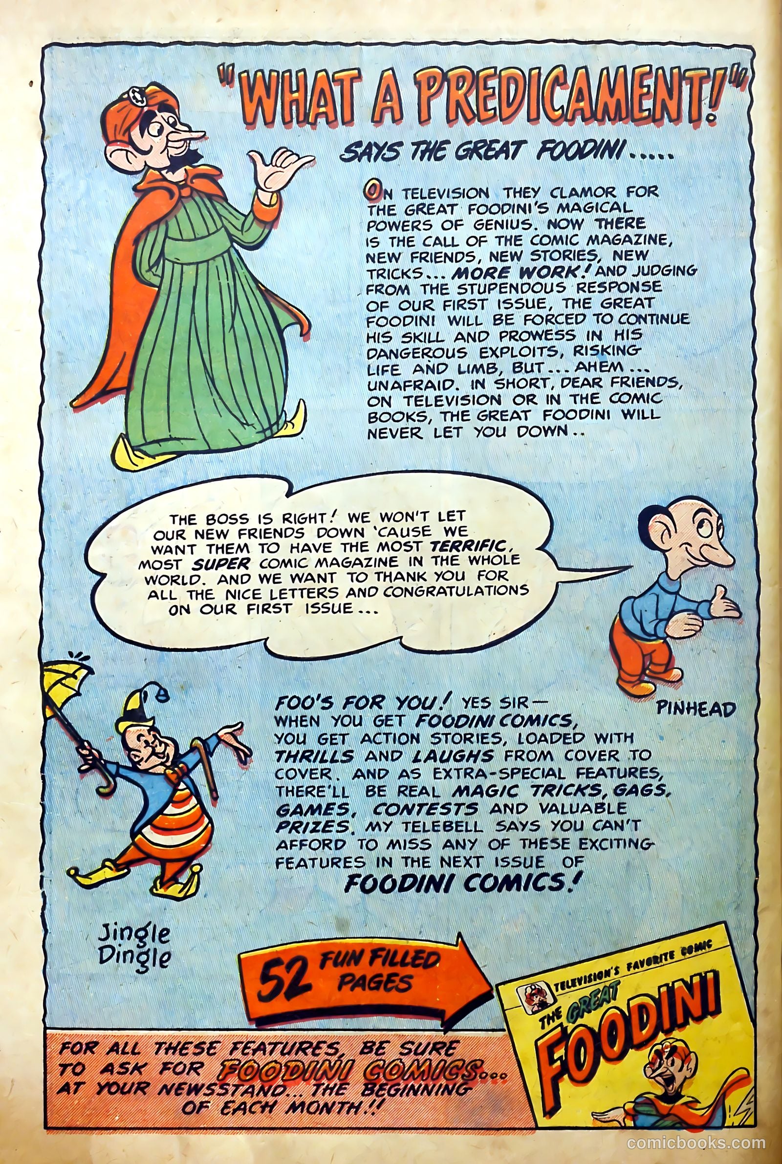 Foodini #3 (1950) — page 48 of 52