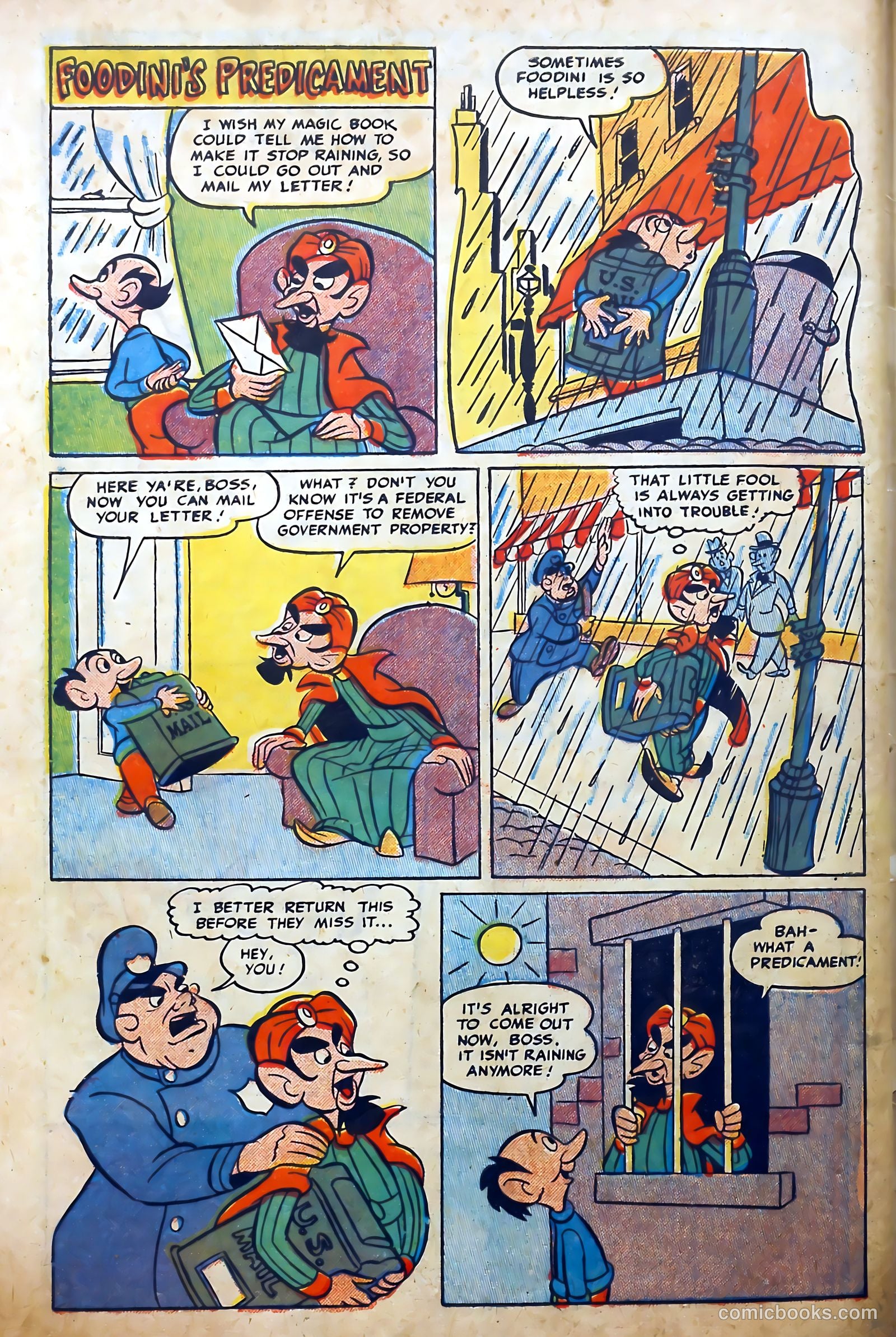 Foodini #3 (1950) — page 50 of 52