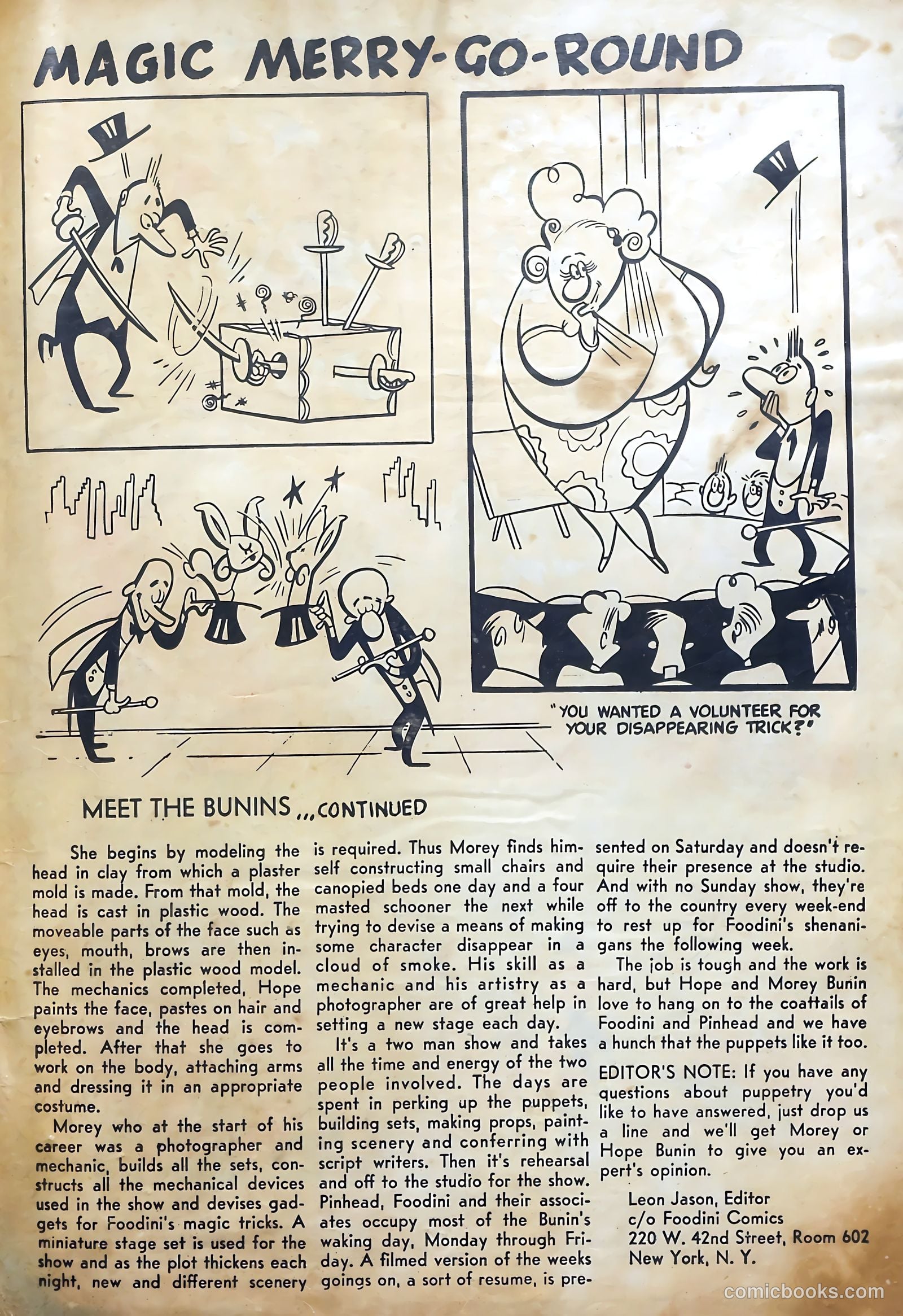Foodini #3 (1950) — page 51 of 52