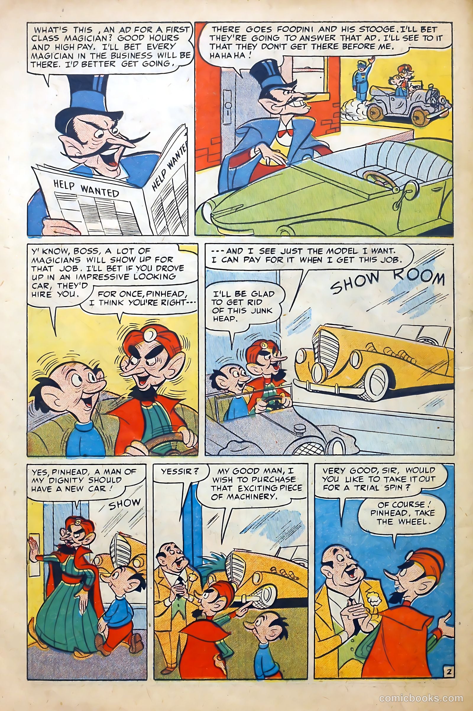 Foodini #4 (1950) — page 32 of 52