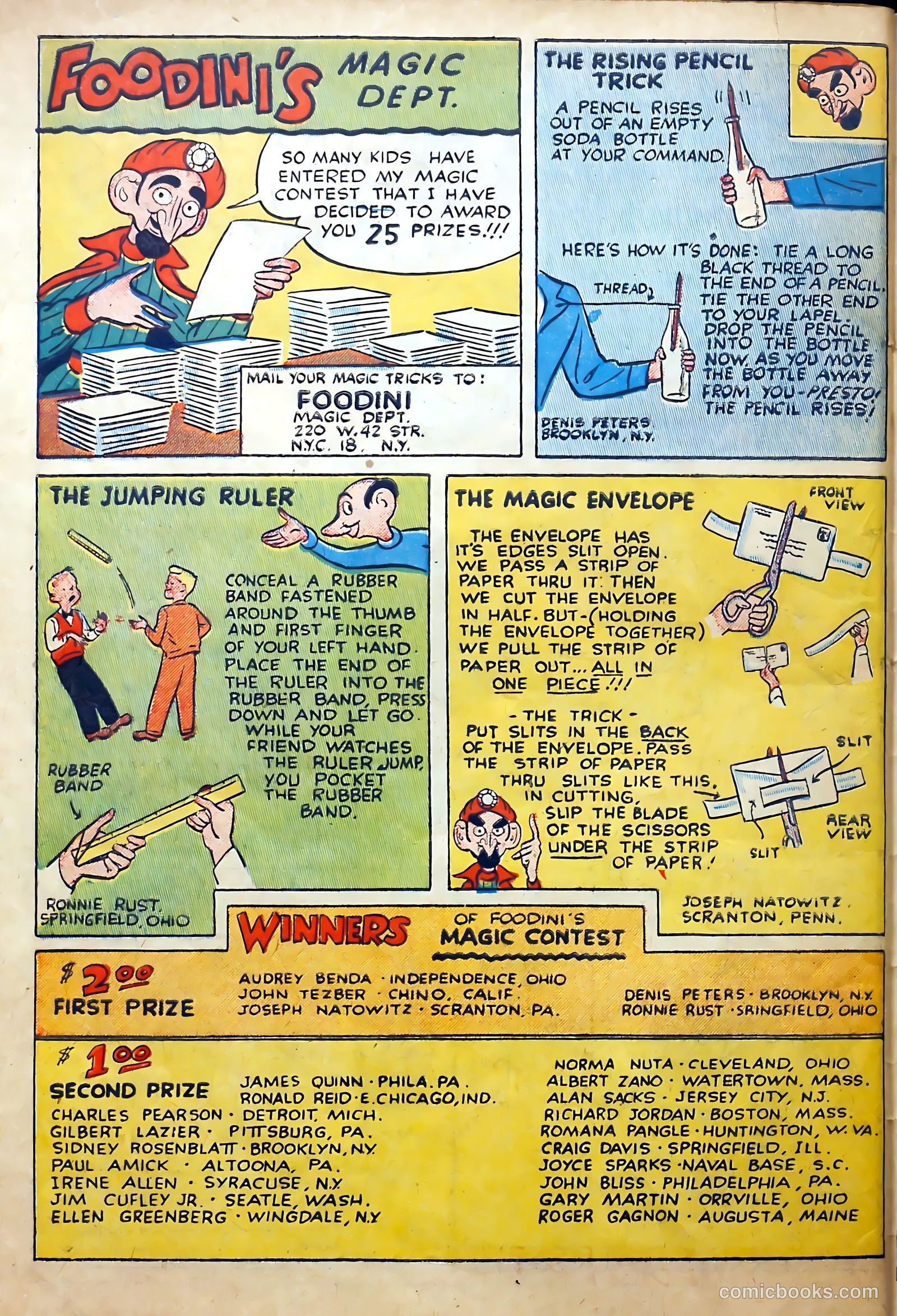 Foodini #4 (1950) — page 40 of 52
