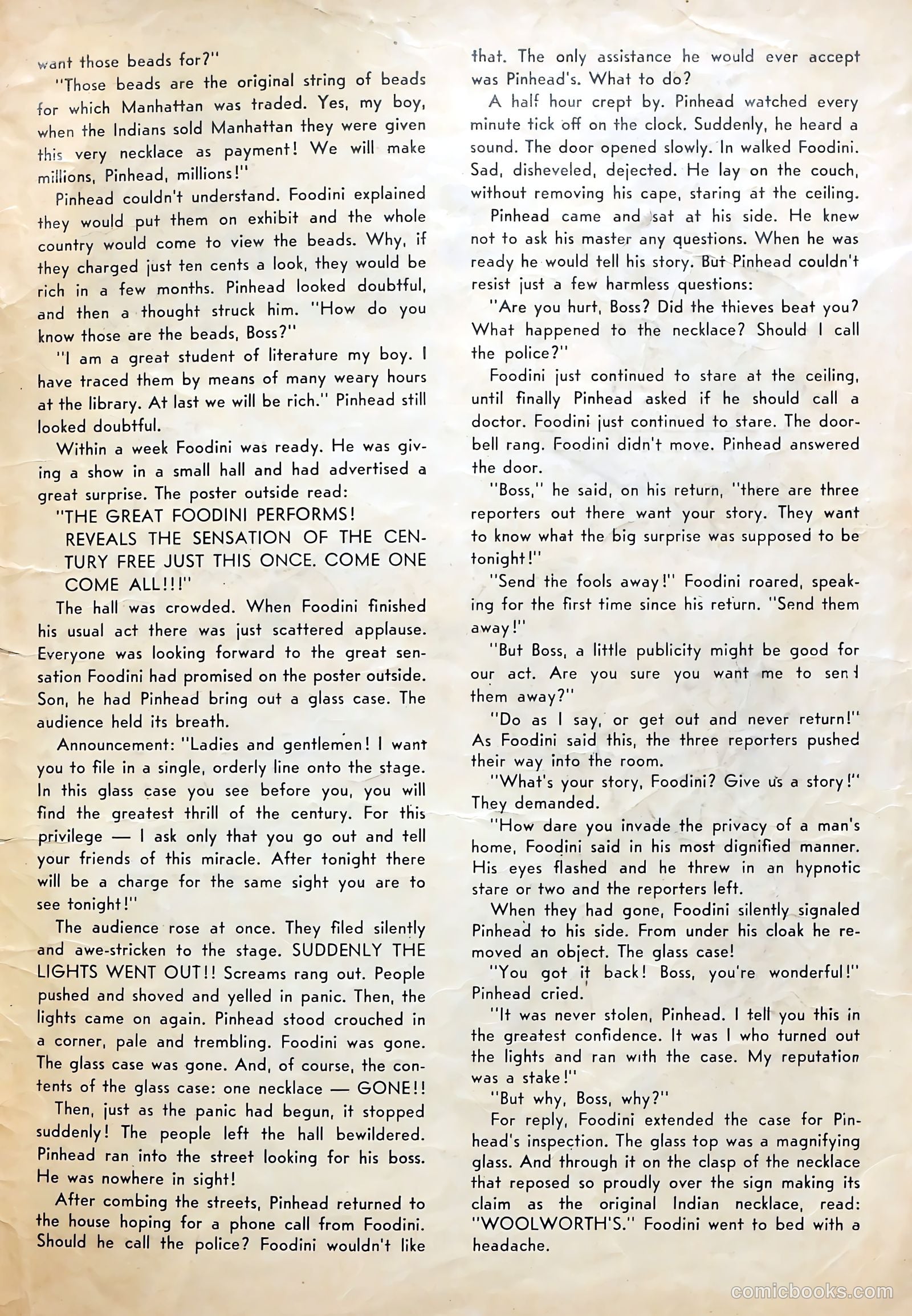 Foodini #4 (1950) — page 51 of 52