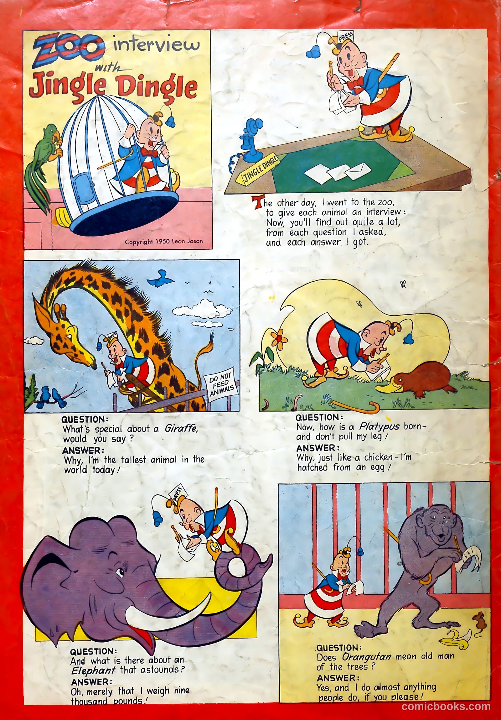 Foodini #4 (1950) — page 52 of 52