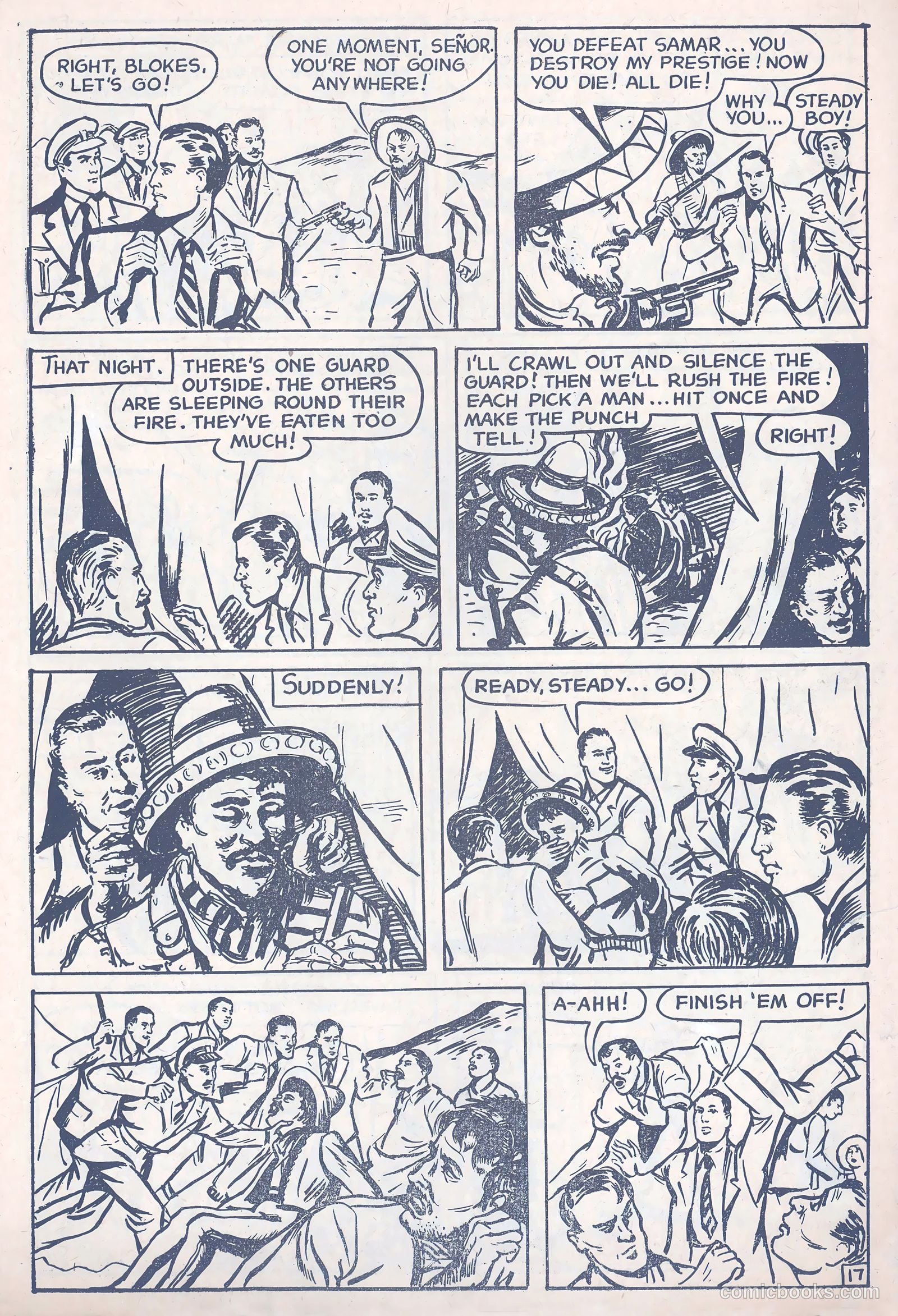 Football Comic #3 (1952) — page 19 of 28