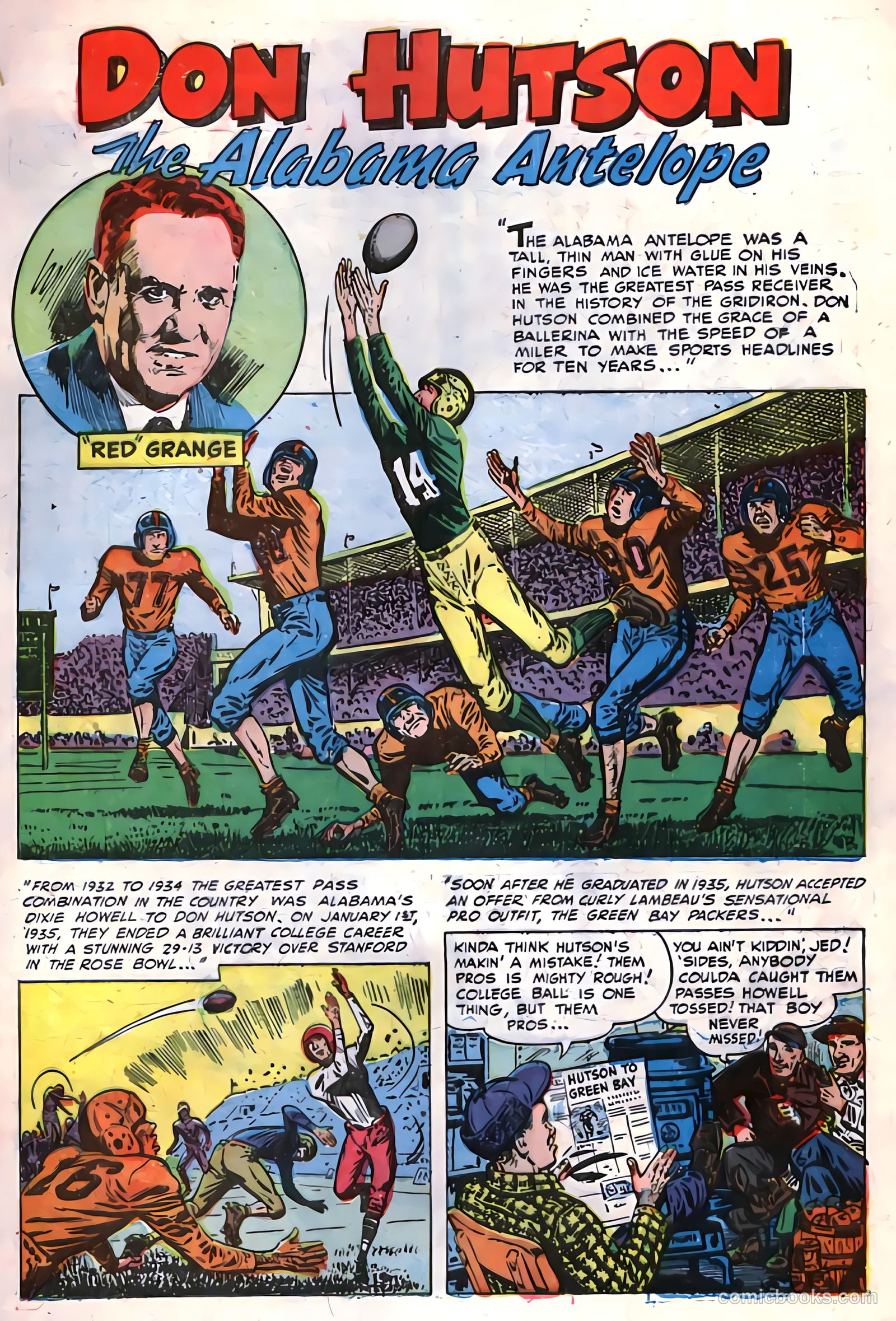 Football Thrills #2 (1952) — page 25 of 36