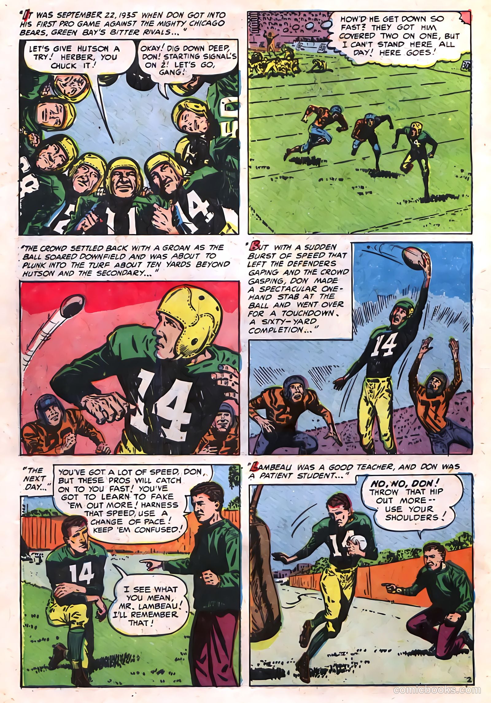 Football Thrills #2 (1952) — page 26 of 36