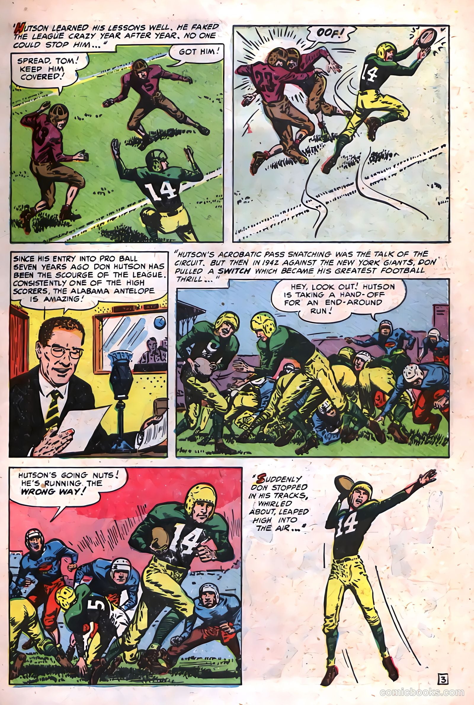 Football Thrills #2 (1952) — page 27 of 36