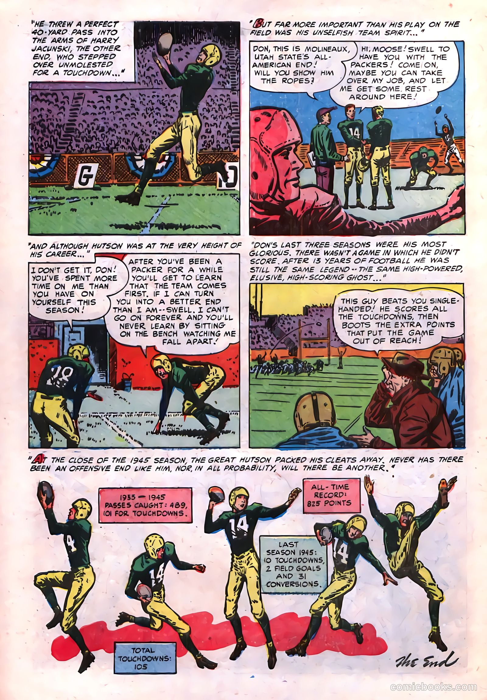 Football Thrills #2 (1952) — page 28 of 36