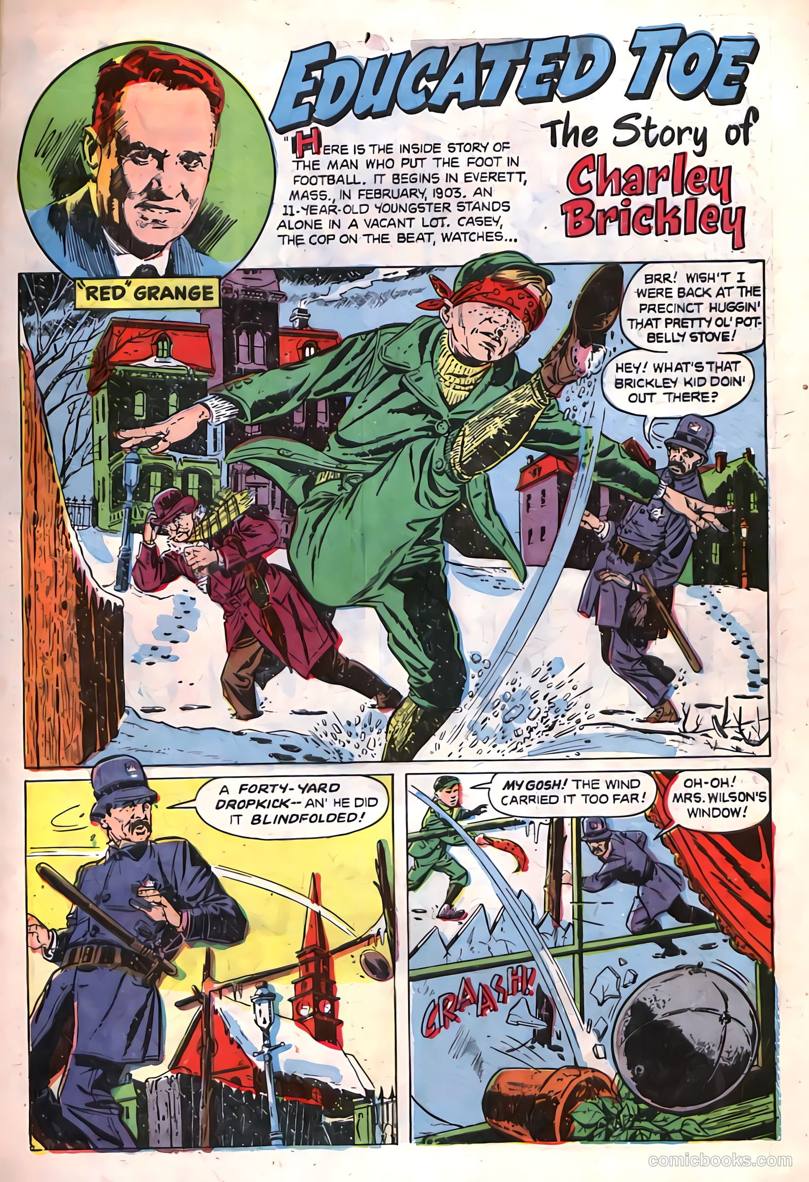 Football Thrills #2 (1952) — page 29 of 36