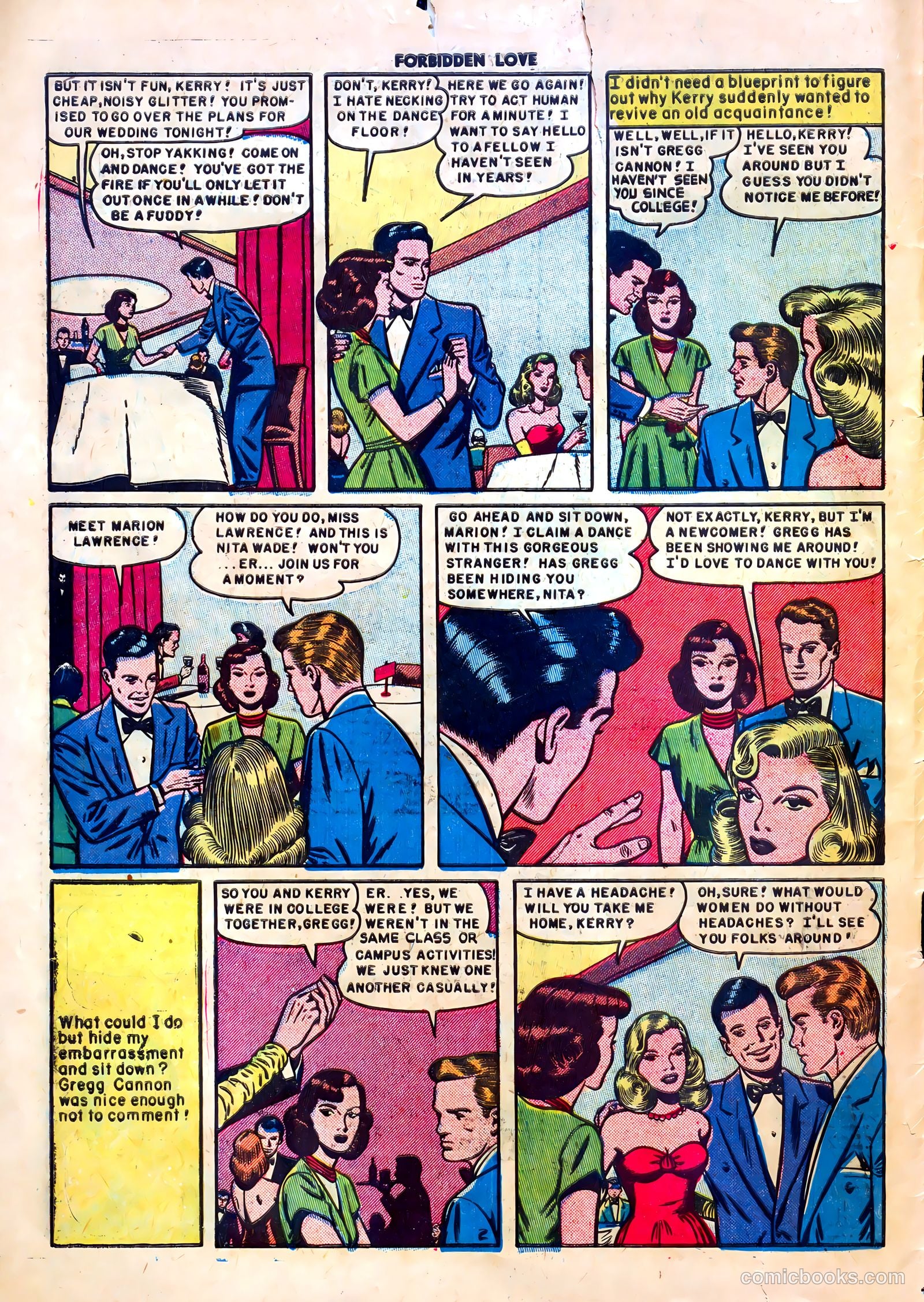 Forbidden Love #1 (1950) — page 4 of 36
