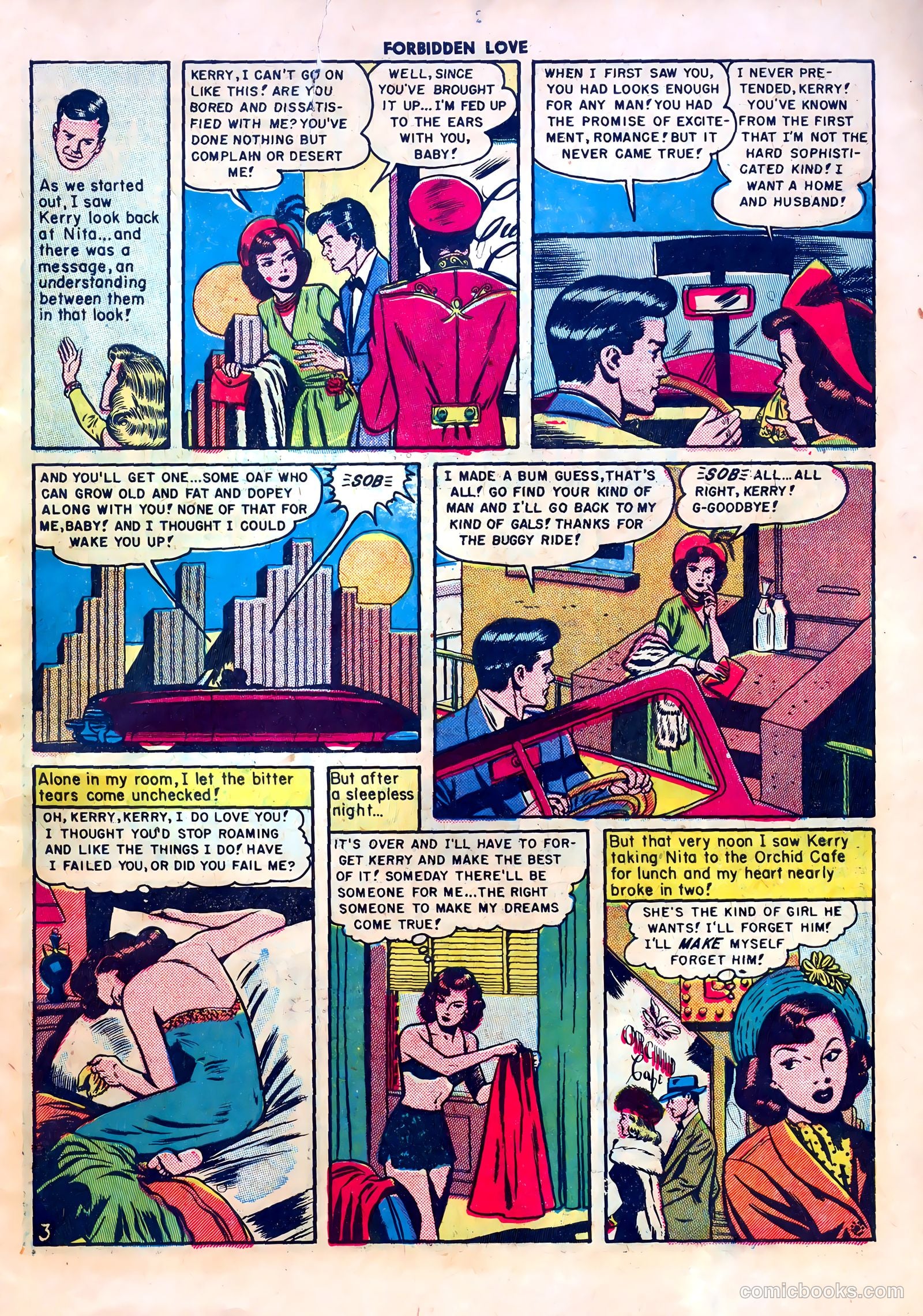 Forbidden Love #1 (1950) — page 5 of 36