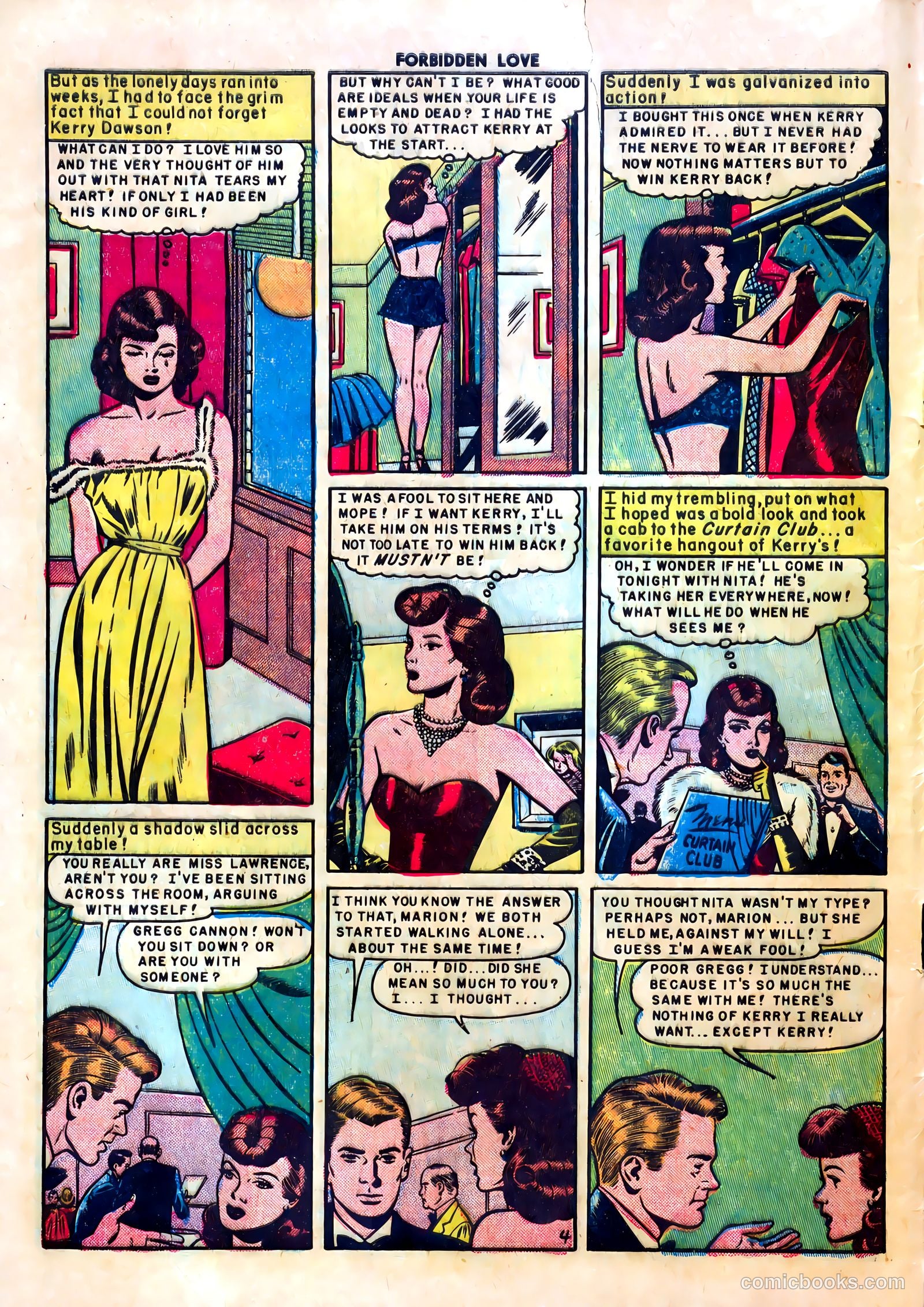 Forbidden Love #1 (1950) — page 6 of 36