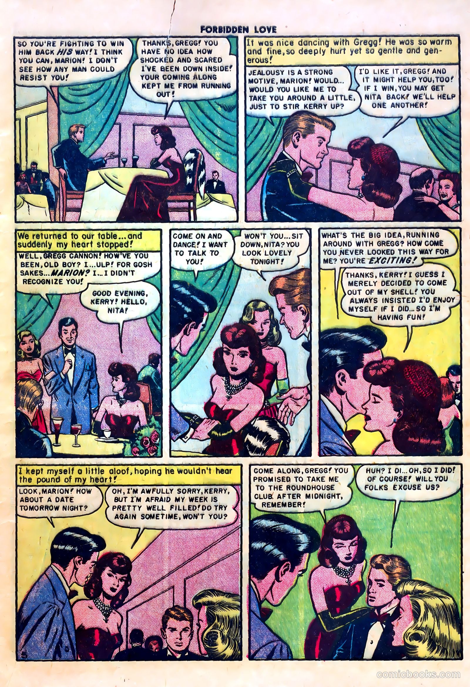 Forbidden Love #1 (1950) — page 7 of 36