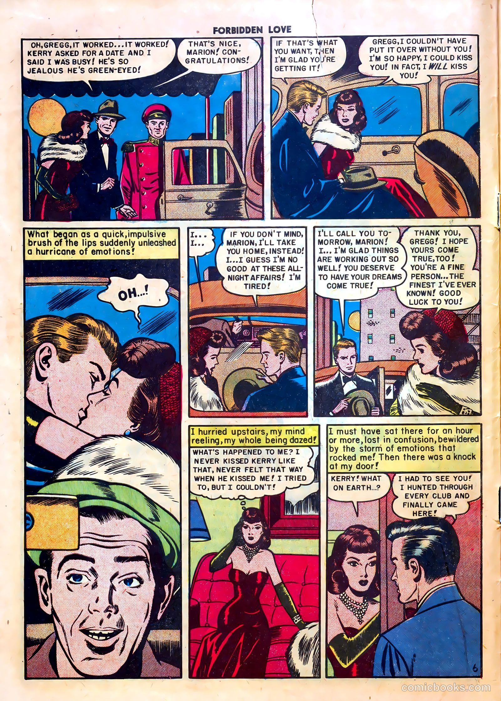 Forbidden Love #1 (1950) — page 8 of 36