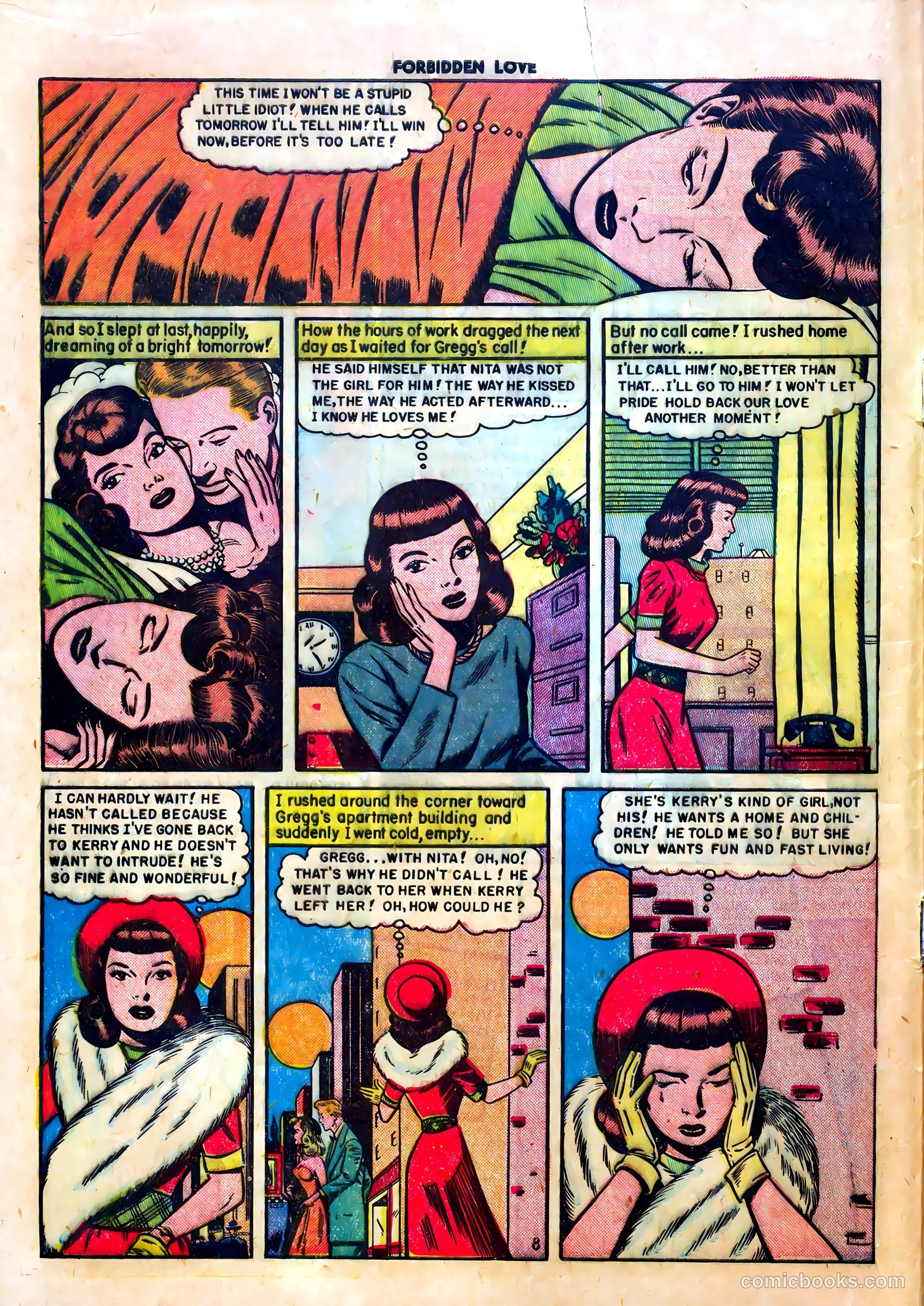 Forbidden Love #1 (1950) — page 10 of 36