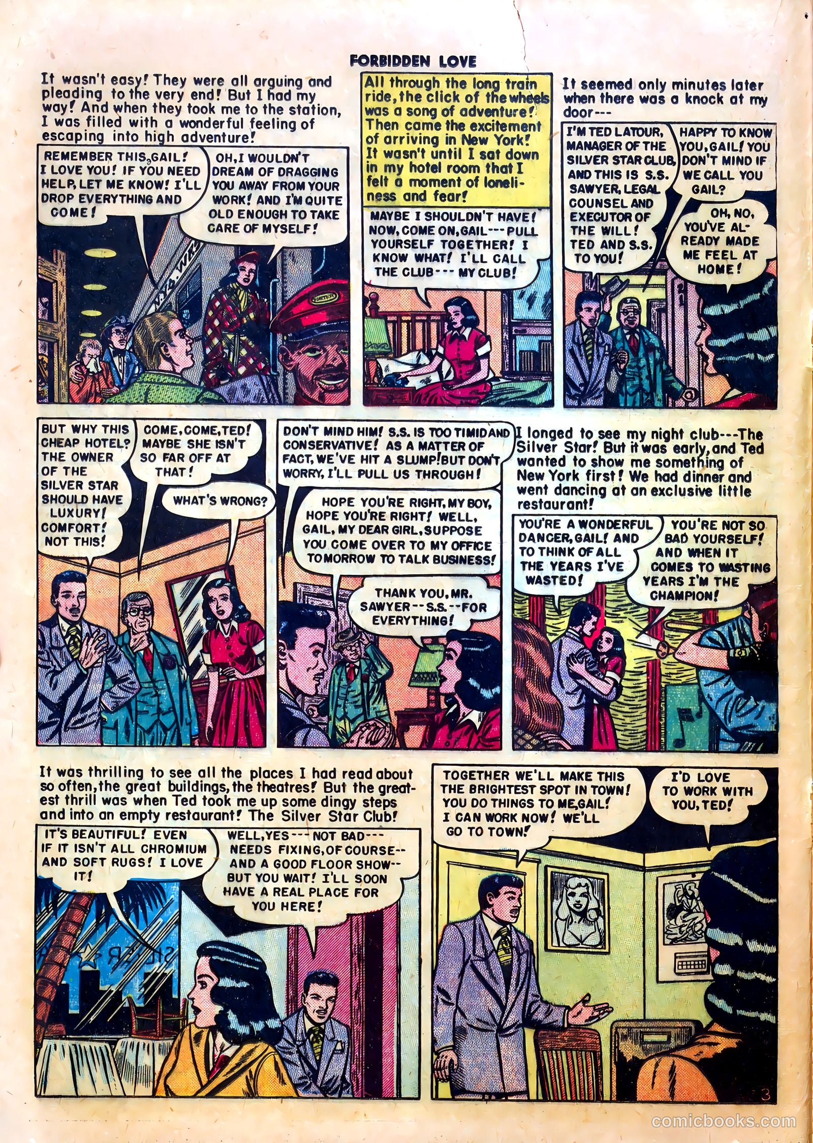 Forbidden Love #1 (1950) — page 14 of 36