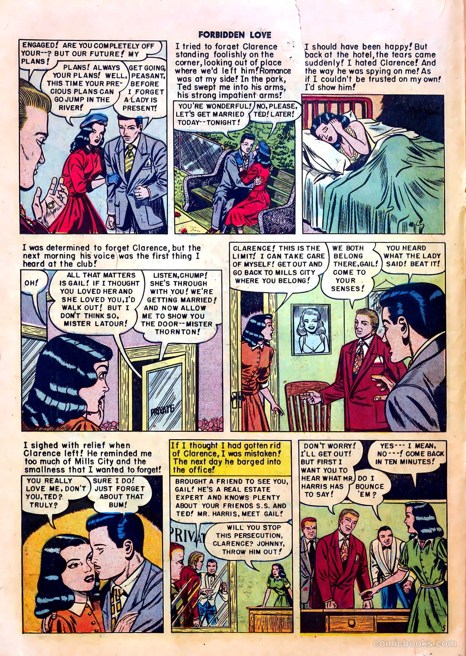 Forbidden Love #1 (1950) — page 16 of 36