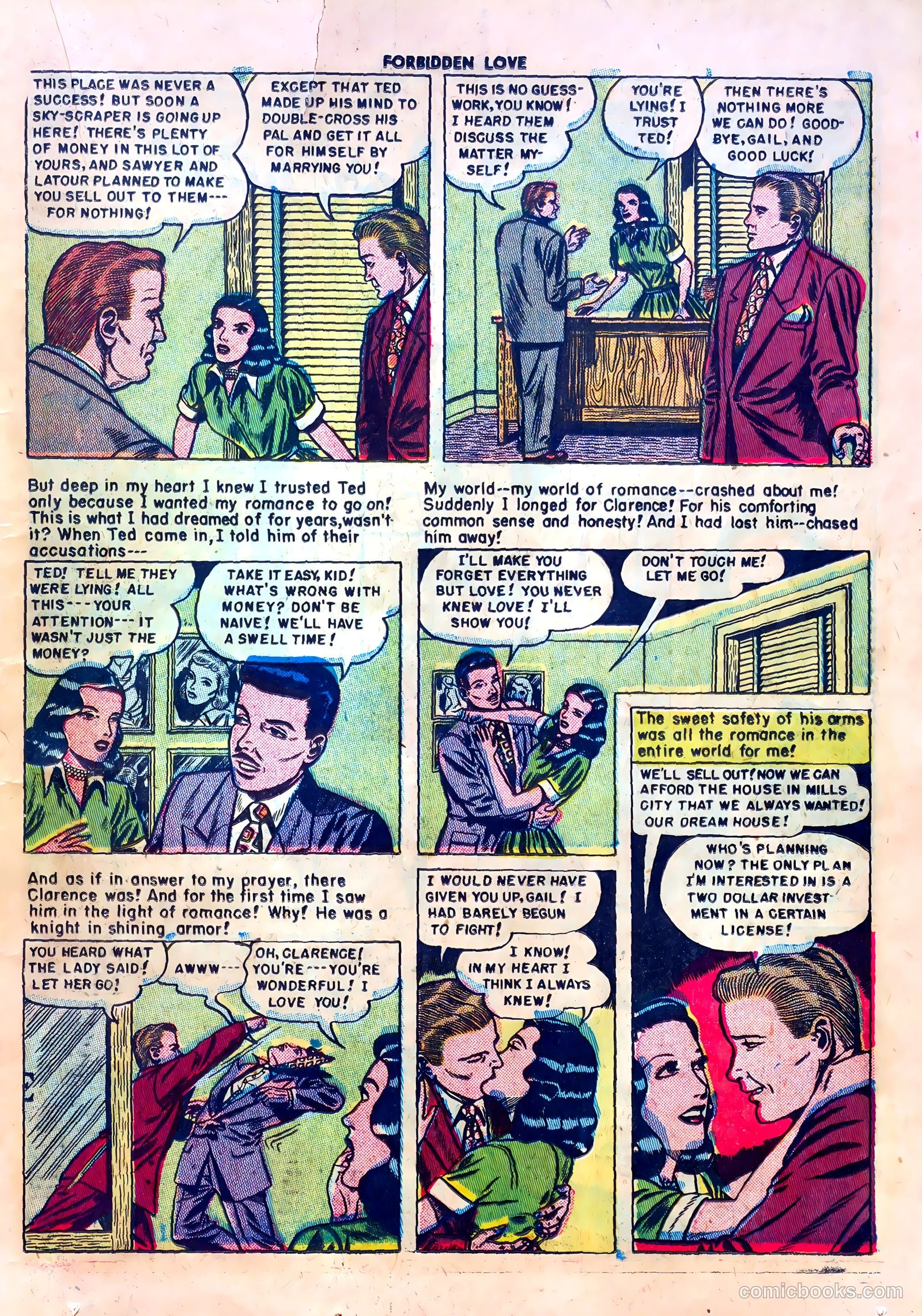 Forbidden Love #1 (1950) — page 17 of 36