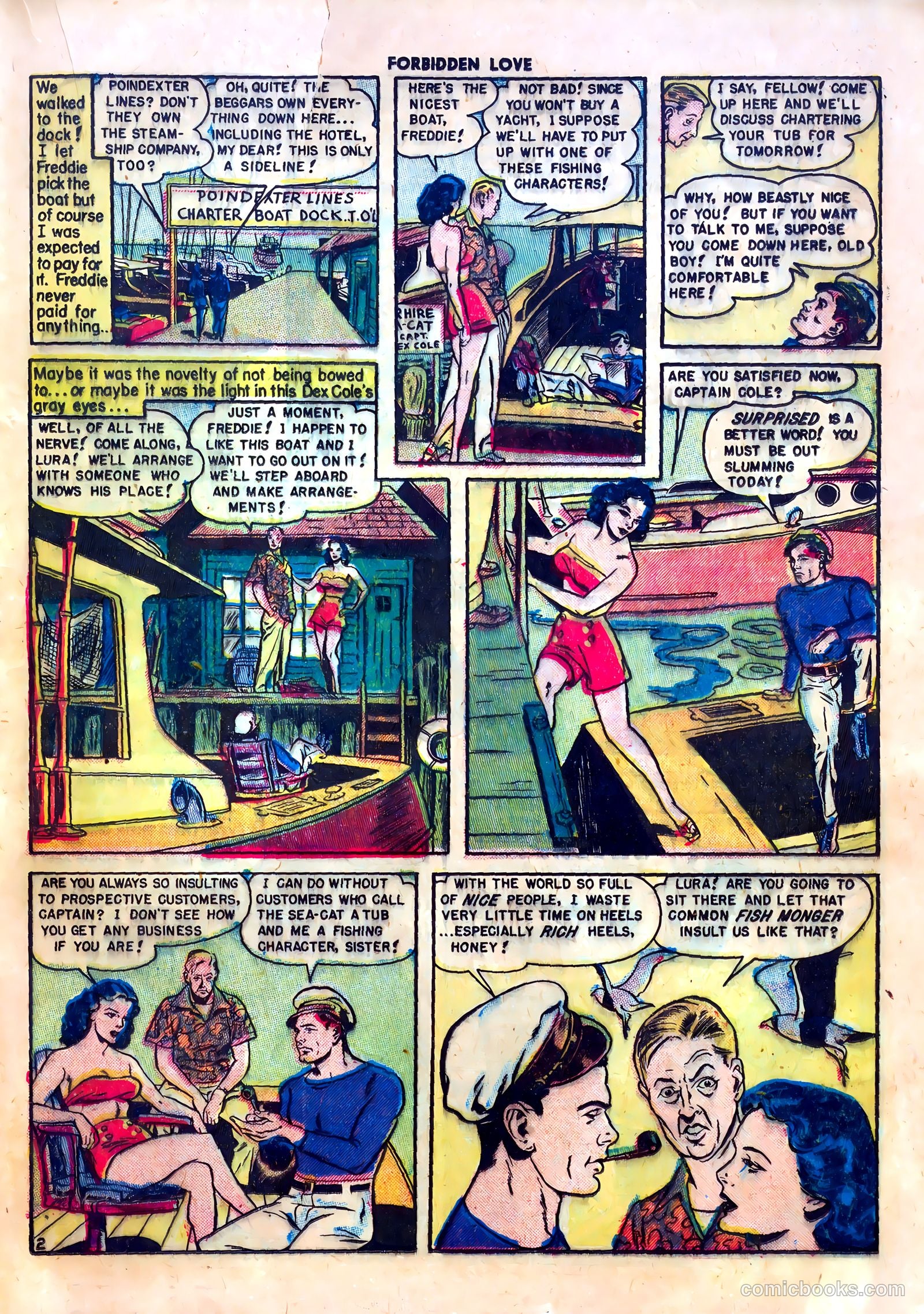 Forbidden Love #1 (1950) — page 19 of 36