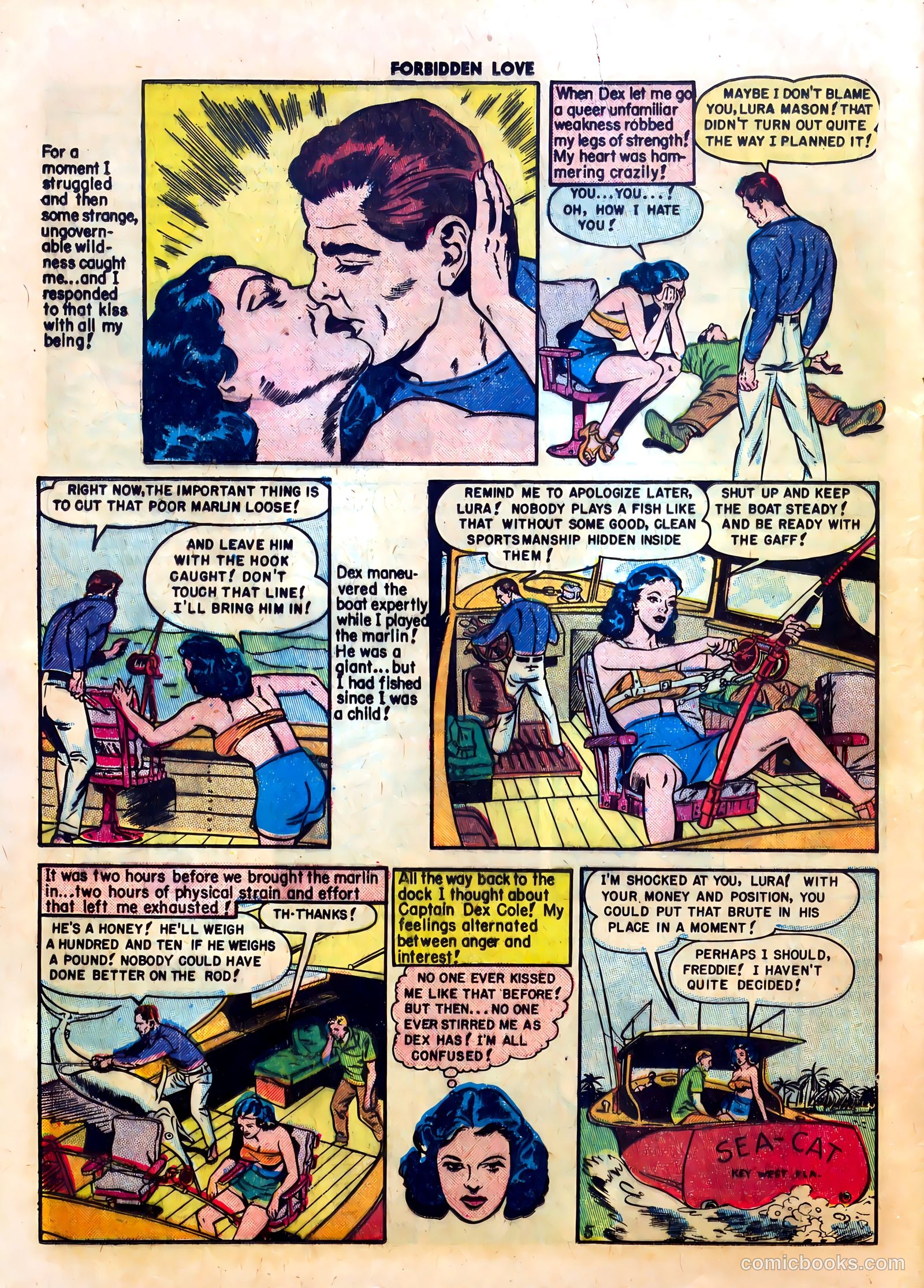 Forbidden Love #1 (1950) — page 22 of 36